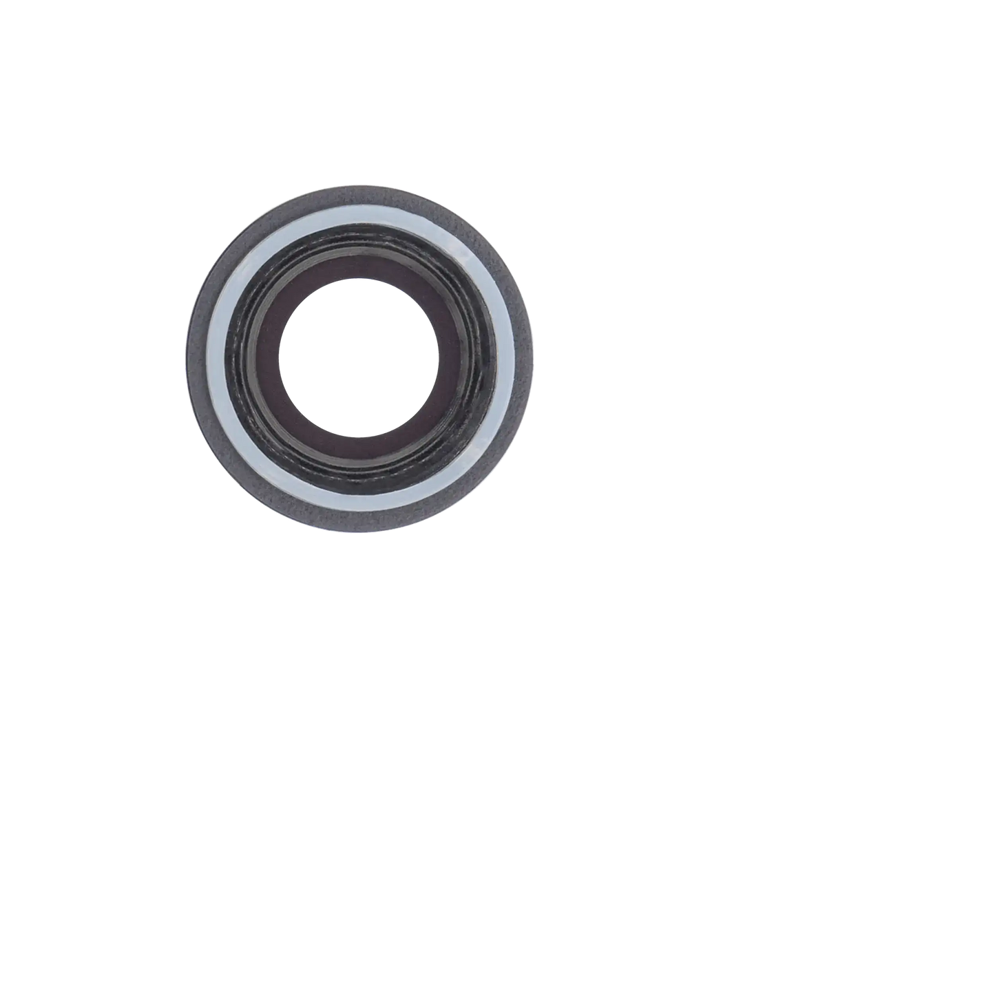 Back Camera Lens With Bracket & Bezel For iPhone 8 / SE (2020) / SE (2022) (Space Gray) (10 Pack) (Real Sapphire l Premium)