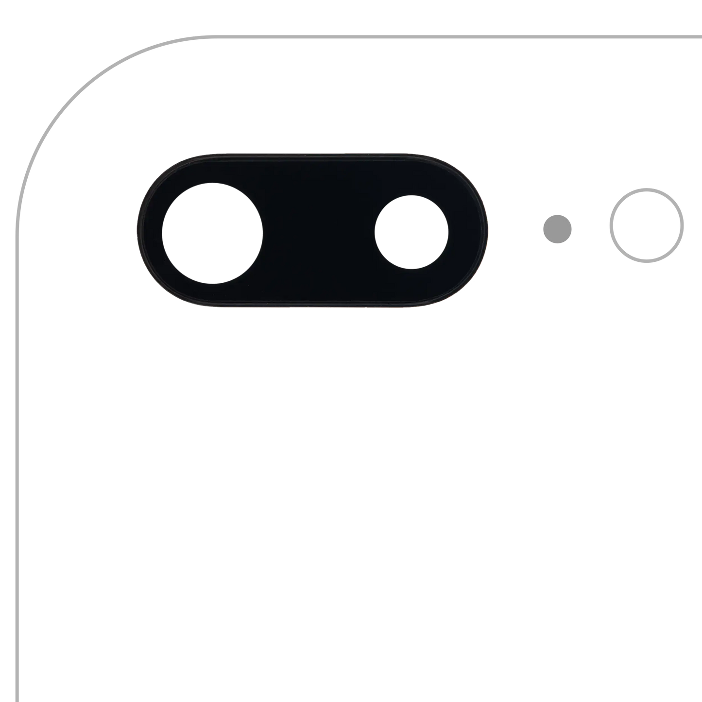 Back Camera Lens With Bracket & Bezel For iPhone 7 Plus (All Colors)