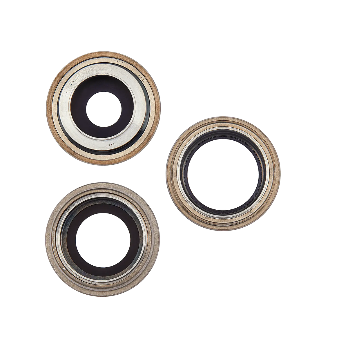 Back Camera Lens With Bracket & Bezel For iPhone 14 Pro / 14 Pro Max (Gold) (3 Piece Set) (Aftermarket Plus)