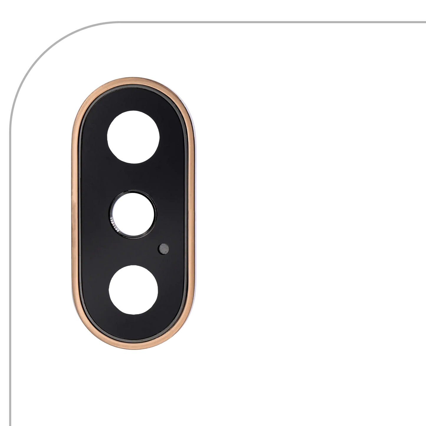 Back Camera Lens With Bracket & Bezel For iPhone XS / XS Max (Gold)