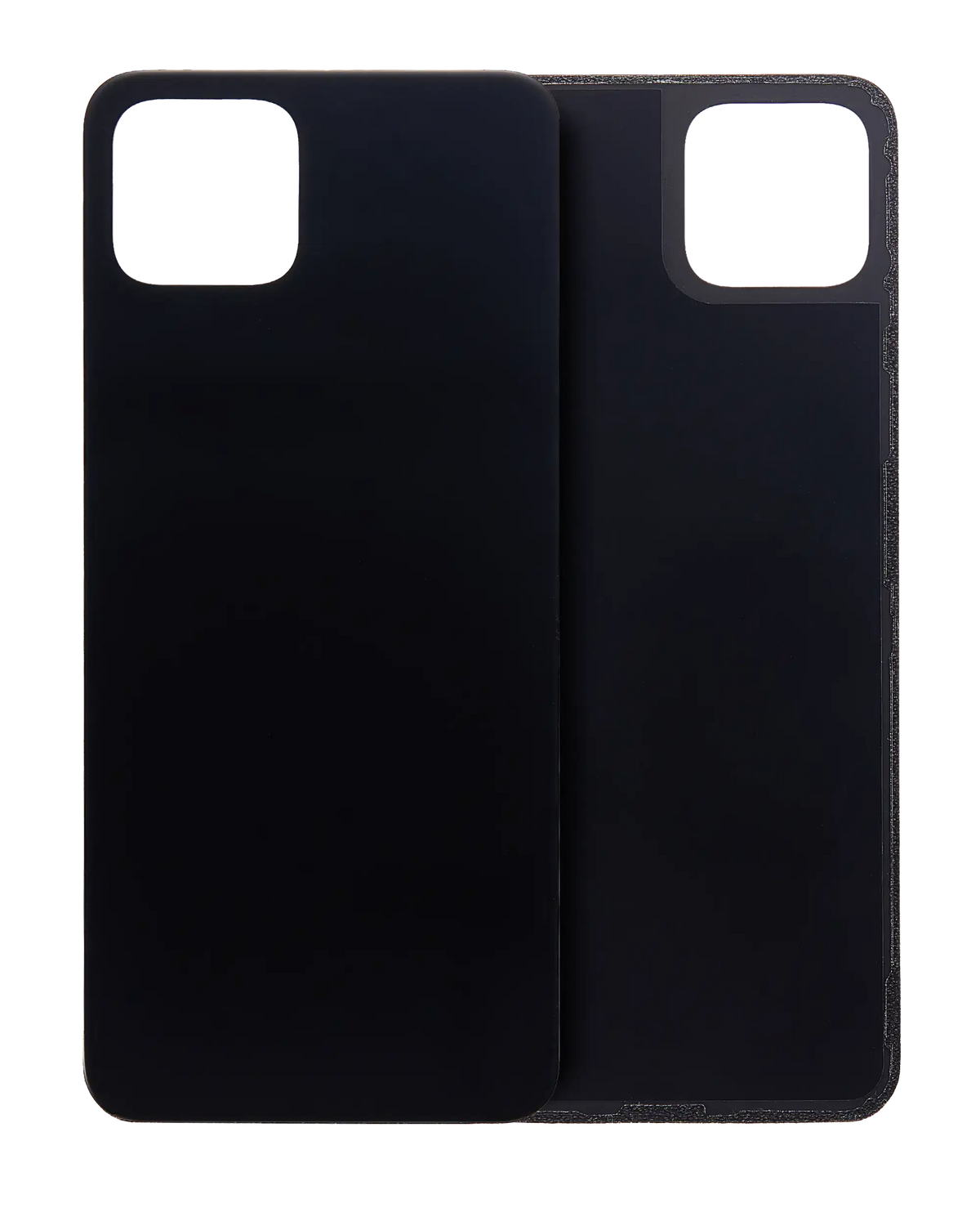 Back cover Glass For Google Pixel 4 (Just Black) - replacement part product view