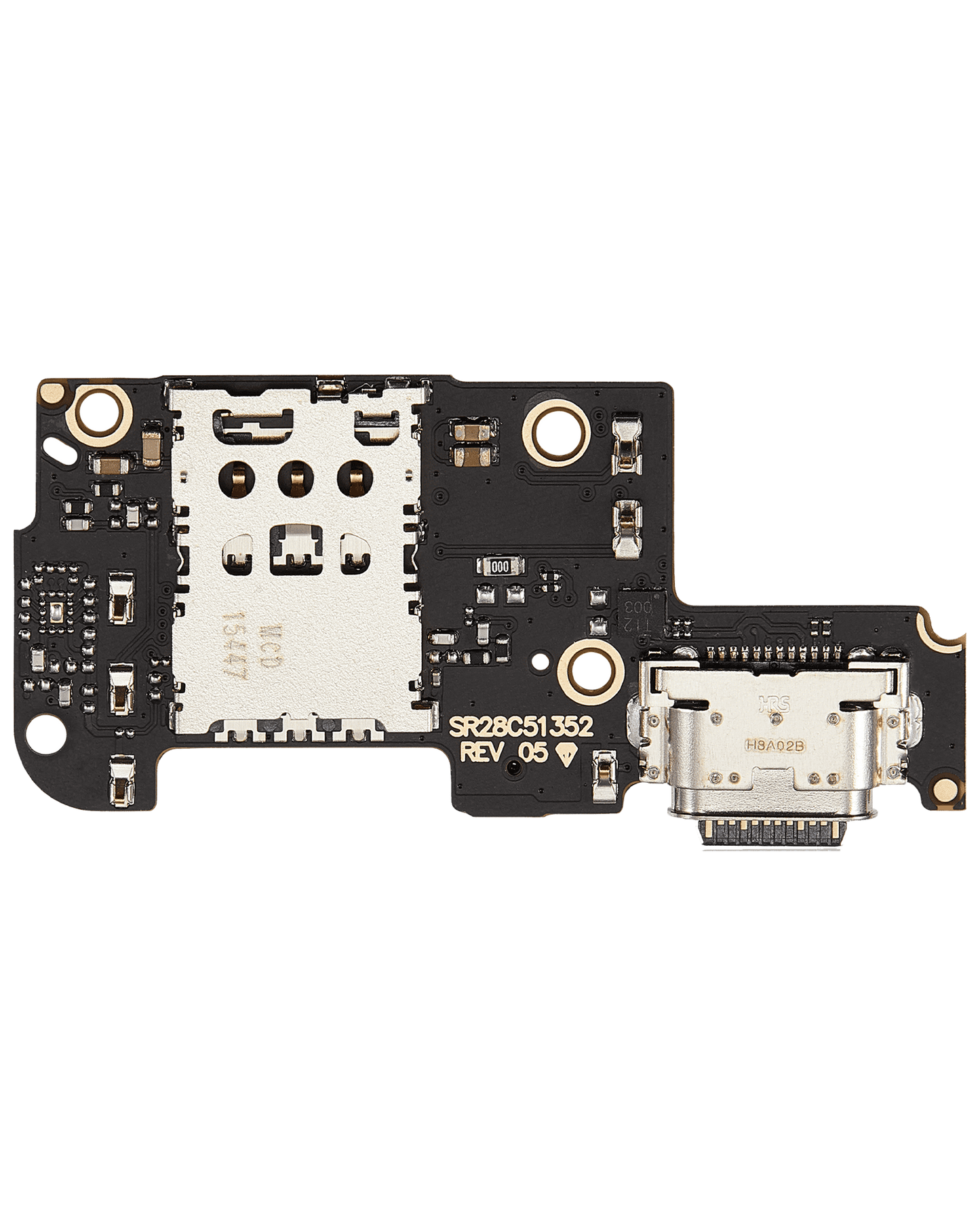 Charging Port Board With Sim Card Reader For Motorola Moto Edge X30 5G (XT2201 -2/6 /2022) | SKU 109082007359 | image 1