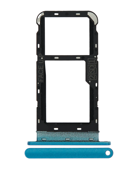 Dual Sim Card Tray for Moto E7 Power (XT2097 / 2021) - Motorola SIM replacement part, SKU 107082087922, product image 1