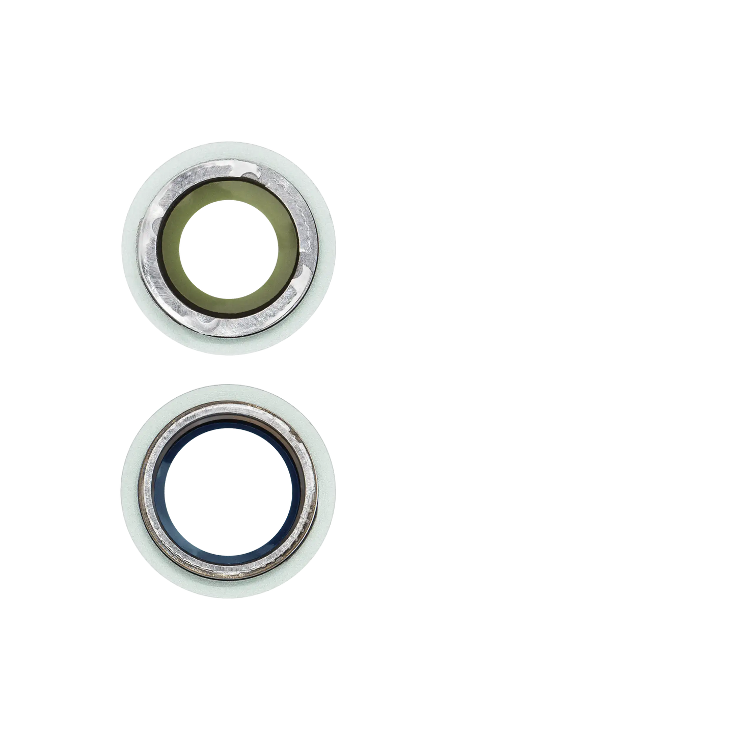 Back Camera Lens With Bracket & Bezel For iPhone 12 / 12 Mini (Aftermarket Plus) (Green) (10 Pack)