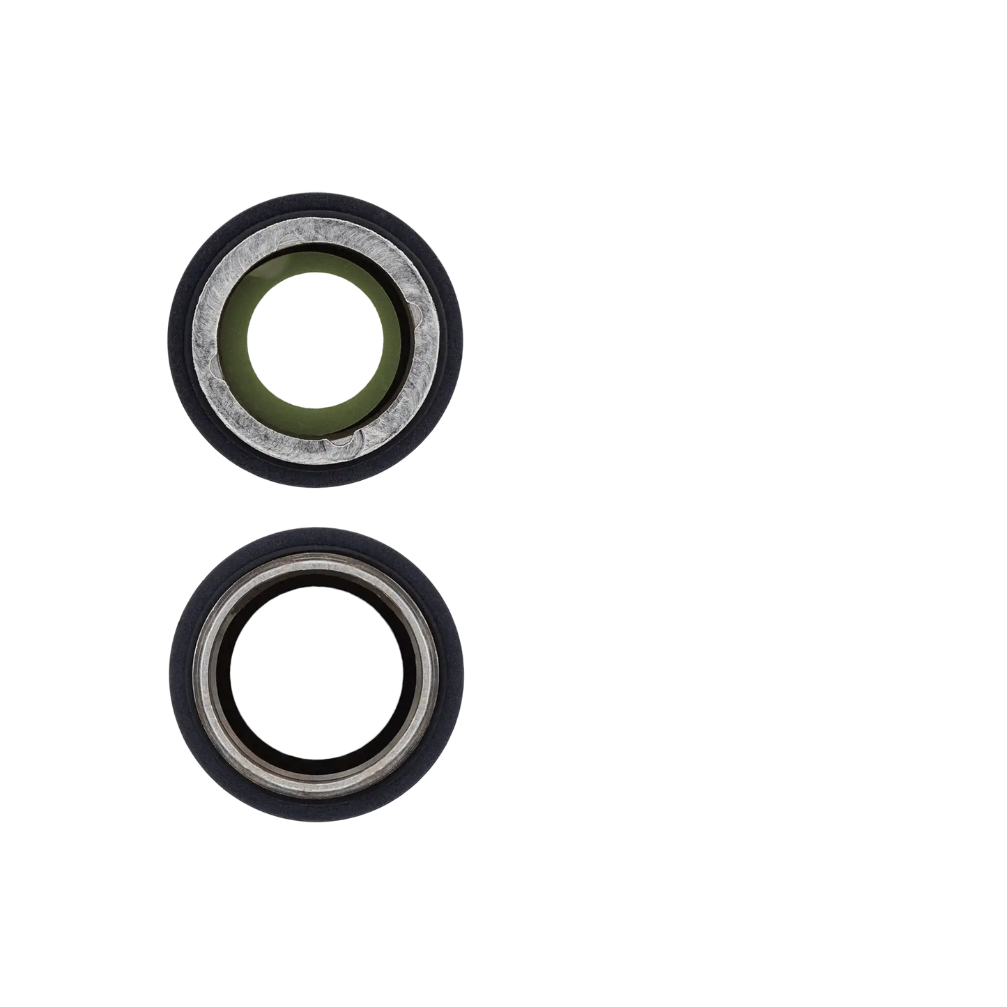 Back Camera Lens With Bracket & Bezel For iPhone 12 / 12 Mini (Aftermarket Plus) (Black) (10 Pack)