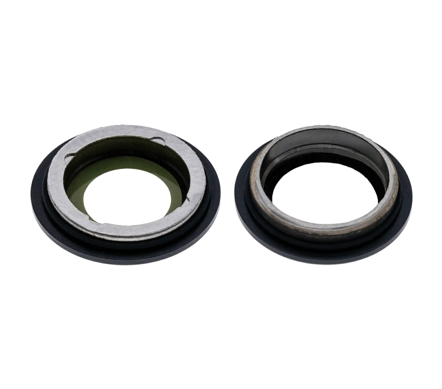 Back Camera Lens With Bracket & Bezel For iPhone 12 / 12 Mini (Aftermarket Plus) (Black) (10 Pack)