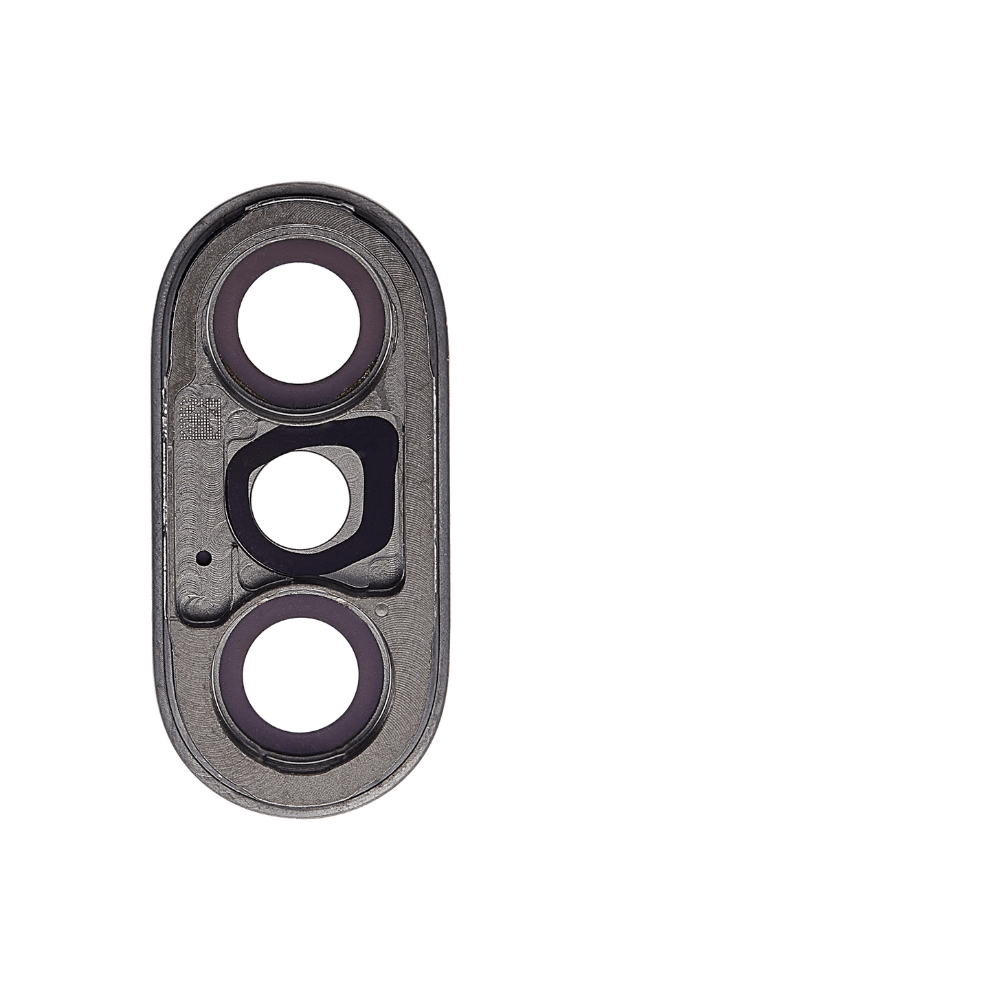 Back Camera Lens With Bracket & Bezel For iPhone X (Aftermarket Plus) (Space Gray) (10 Pack)