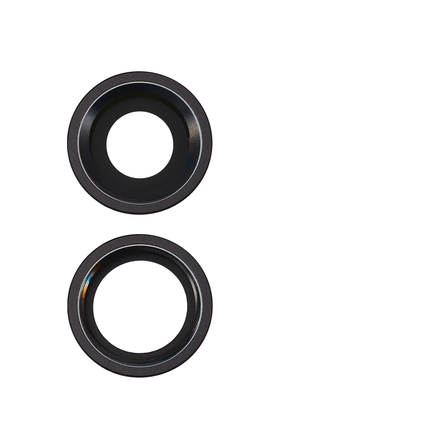 Back Camera Lens With Bracket & Bezel For iPhone 11 ( 2 Piece) (Real Sapphire / Premium) (Black)
