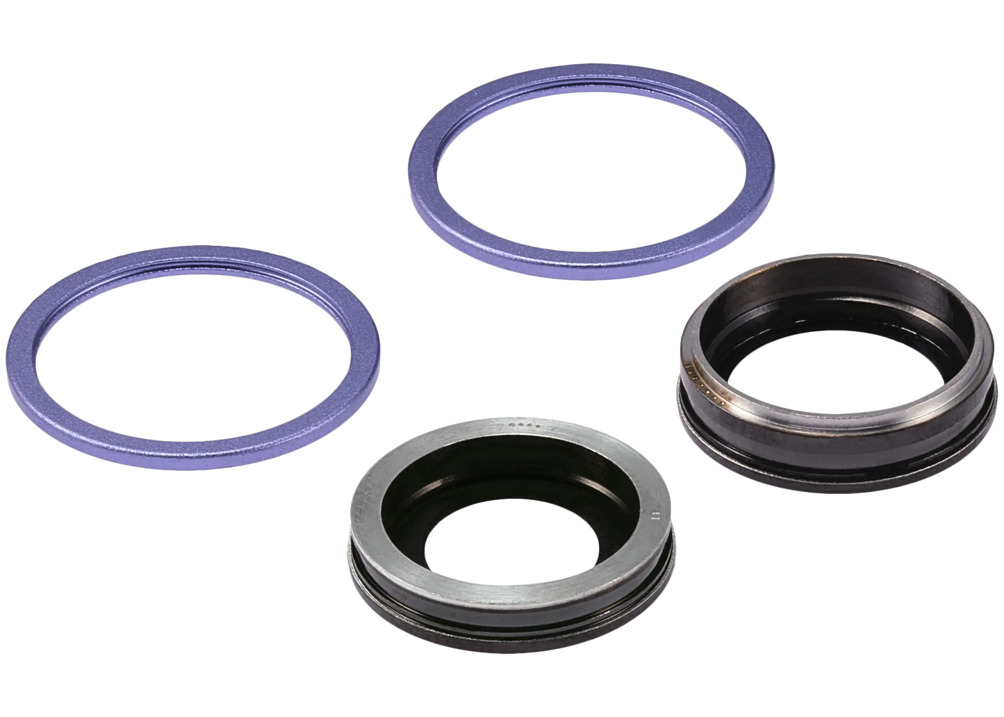 Back Camera Lens With Bracket & Bezel For iPhone 12 / 12 Mini (Purple) (Real Sapphire / Premium)