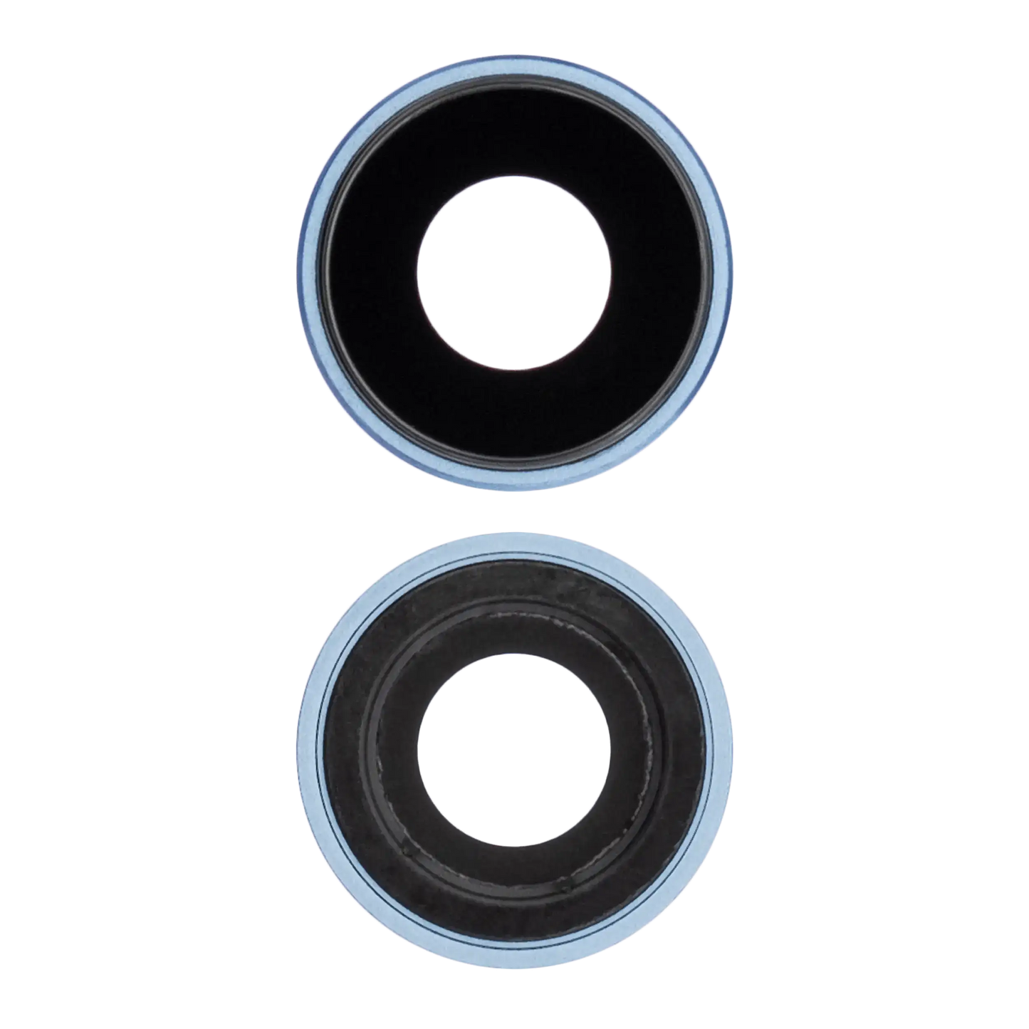 Back Camera Lens With Bracket & Bezel For iPhone XR (Aftermarket Plus) (Blue) (10 Pack)
