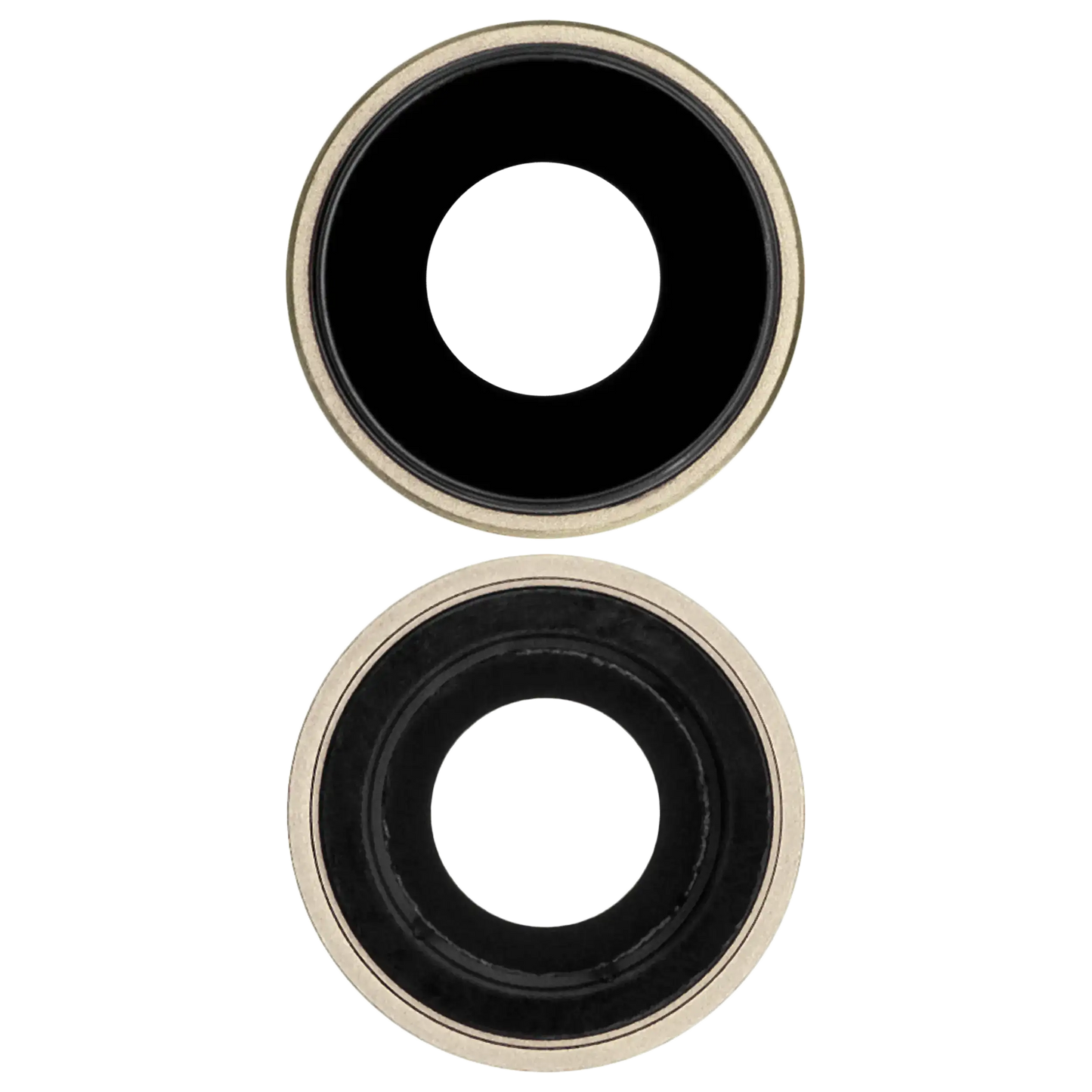 Back Camera Lens With Bracket & Bezel For iPhone XR (Aftermarket Plus) (Yellow) (10 Pack)