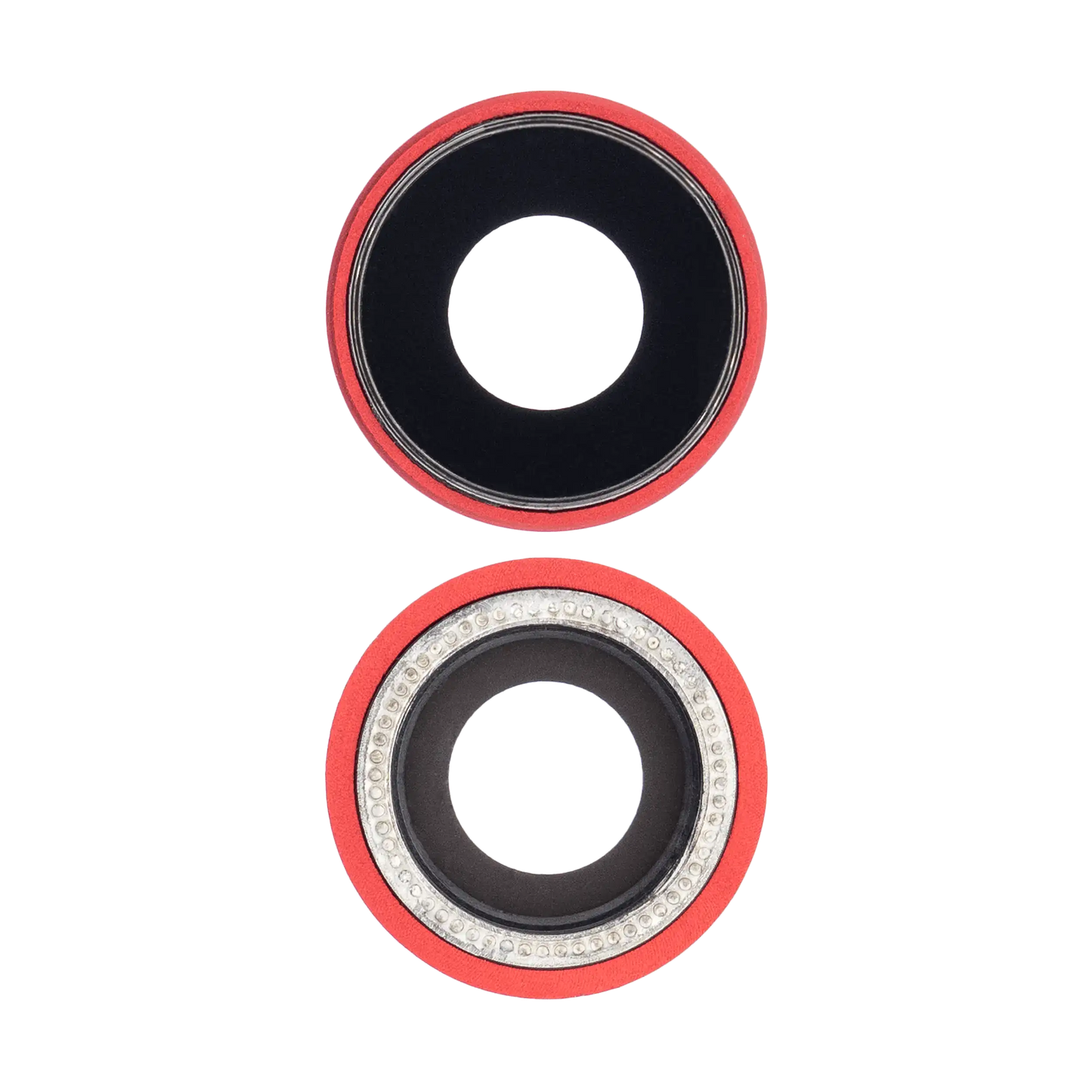 Back Camera Lens With Bracket & Bezel For iPhone XR (Aftermarket Plus) (Red) (10 Pack)