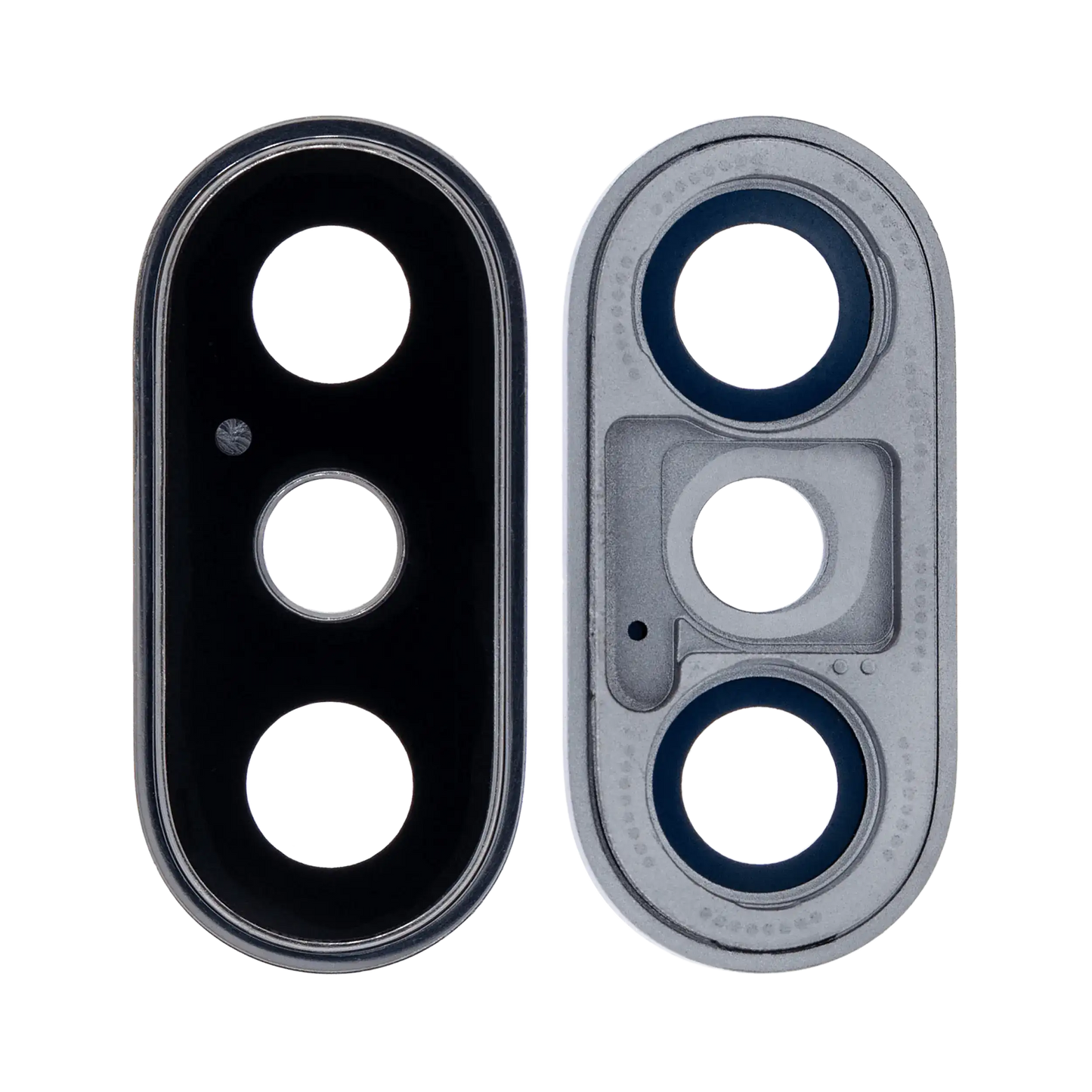 Back Camera Lens With Bracket & Bezel For iPhone XS / XS Max (Space Gray) (Real Sapphire l Premium)