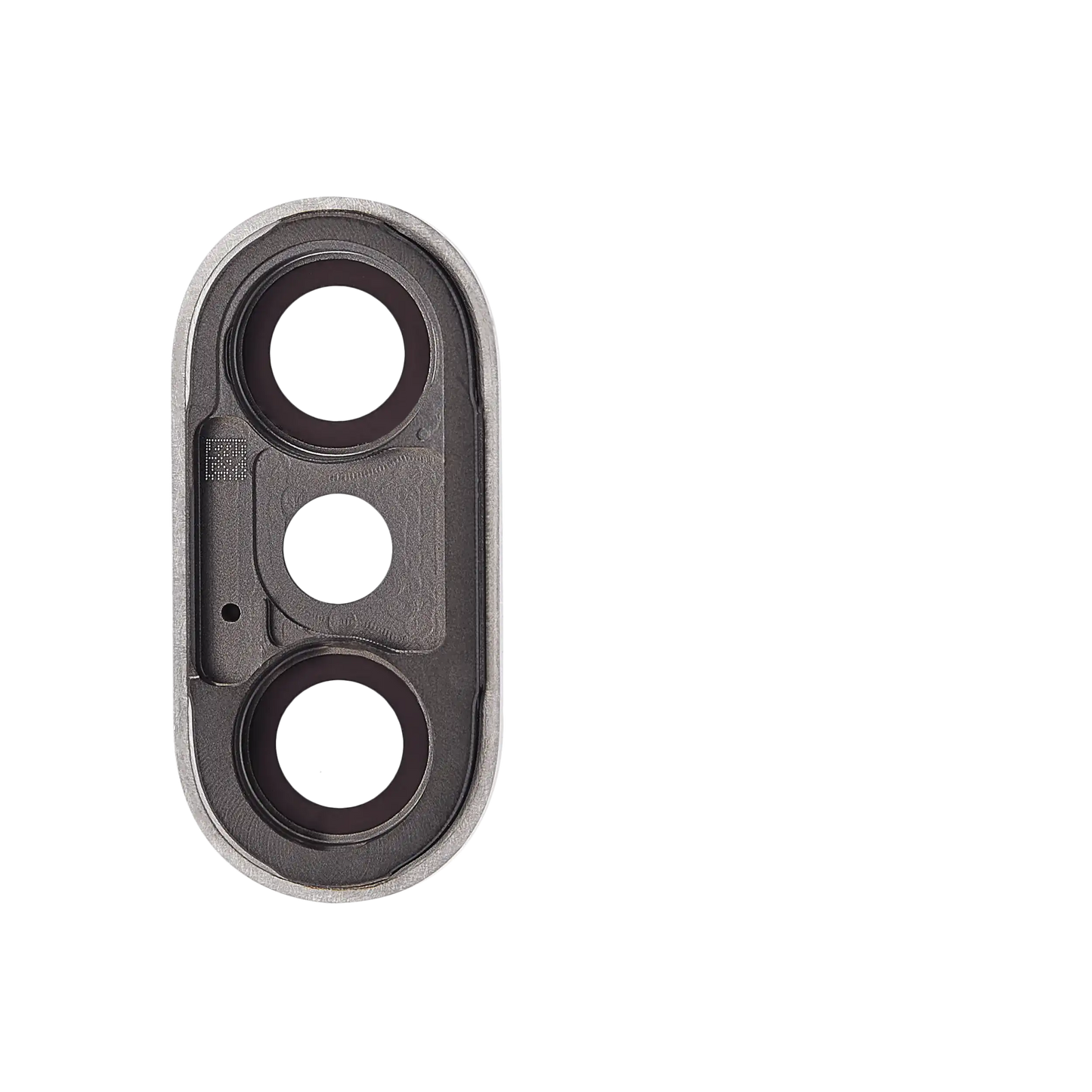 Back Camera Lens With Bracket & Bezel For iPhone X (Silver) (Real Sapphire l Premium)