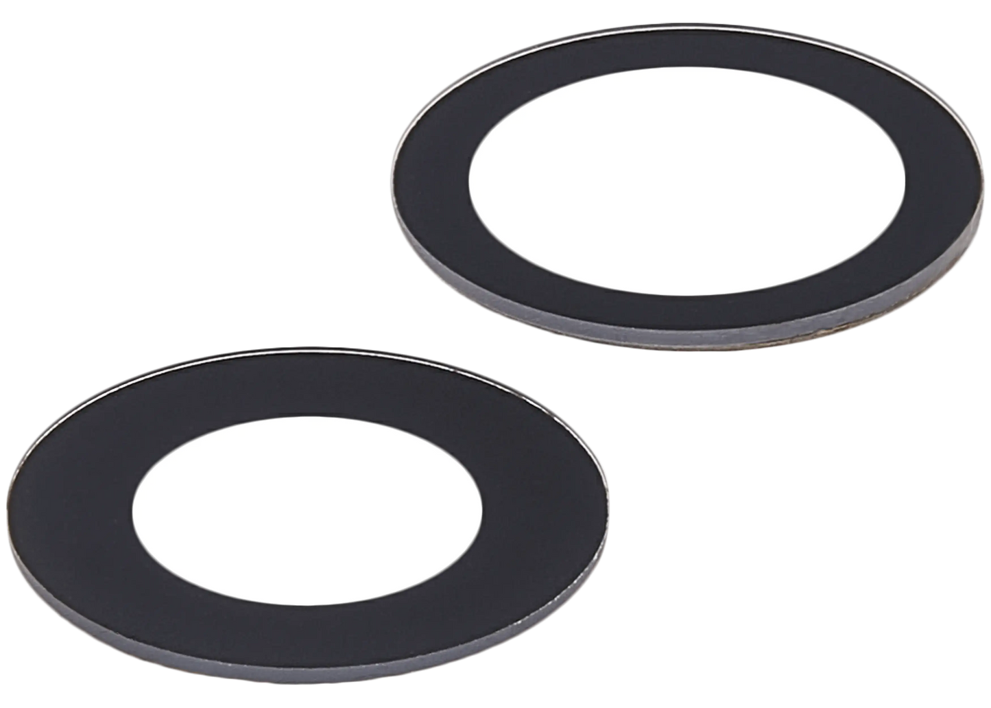 Back Camera Lens (Glass Only) With Adhesive For iPhone 12 / 12 Mini (2 Piece Set) (Premium) (Real Sapphire)
