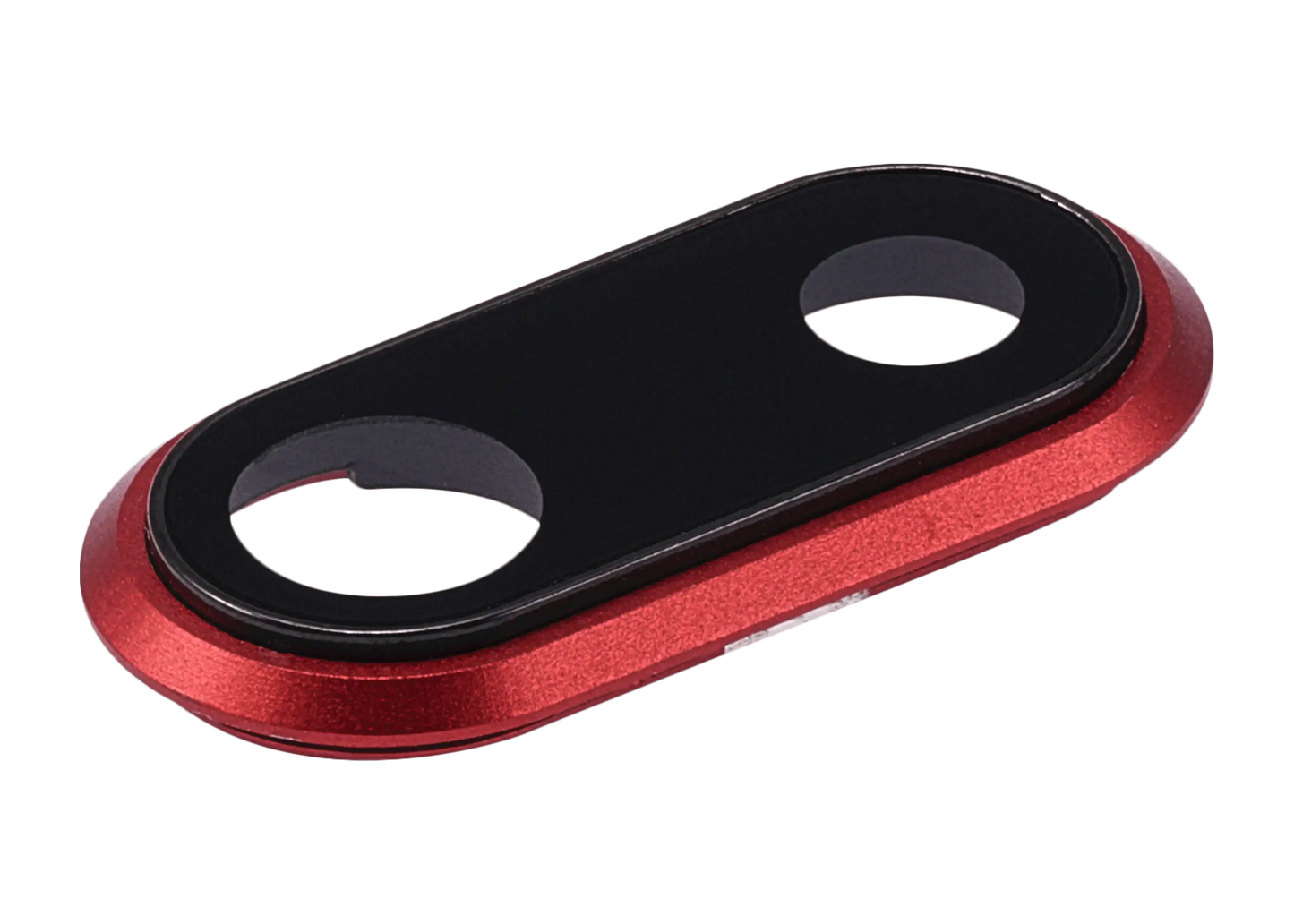 Back Camera Lens With Bracket & Bezel For iPhone 8 Plus (Red) (10 Pack) (Real Sapphire l Premium)
