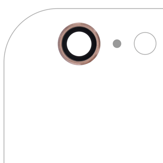 Back Camera Lens For iPhone 6S Plus (Rose Gold) (10 Pack)