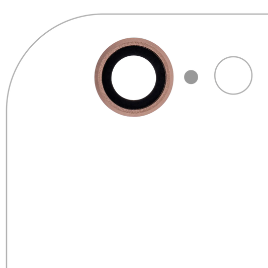 Back Camera Lens For iPhone 6S (Rose Gold) (10 Pack)
