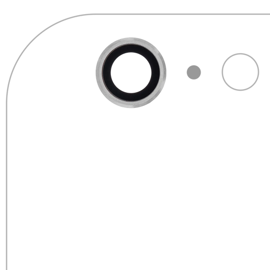Back Camera Lens For iPhone 6 Plus / 6S Plus (Silver) (10 Pack)