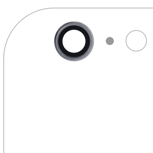Back Camera Lens For iPhone 6 Plus / 6S Plus (Space Gray) (10 Pack)