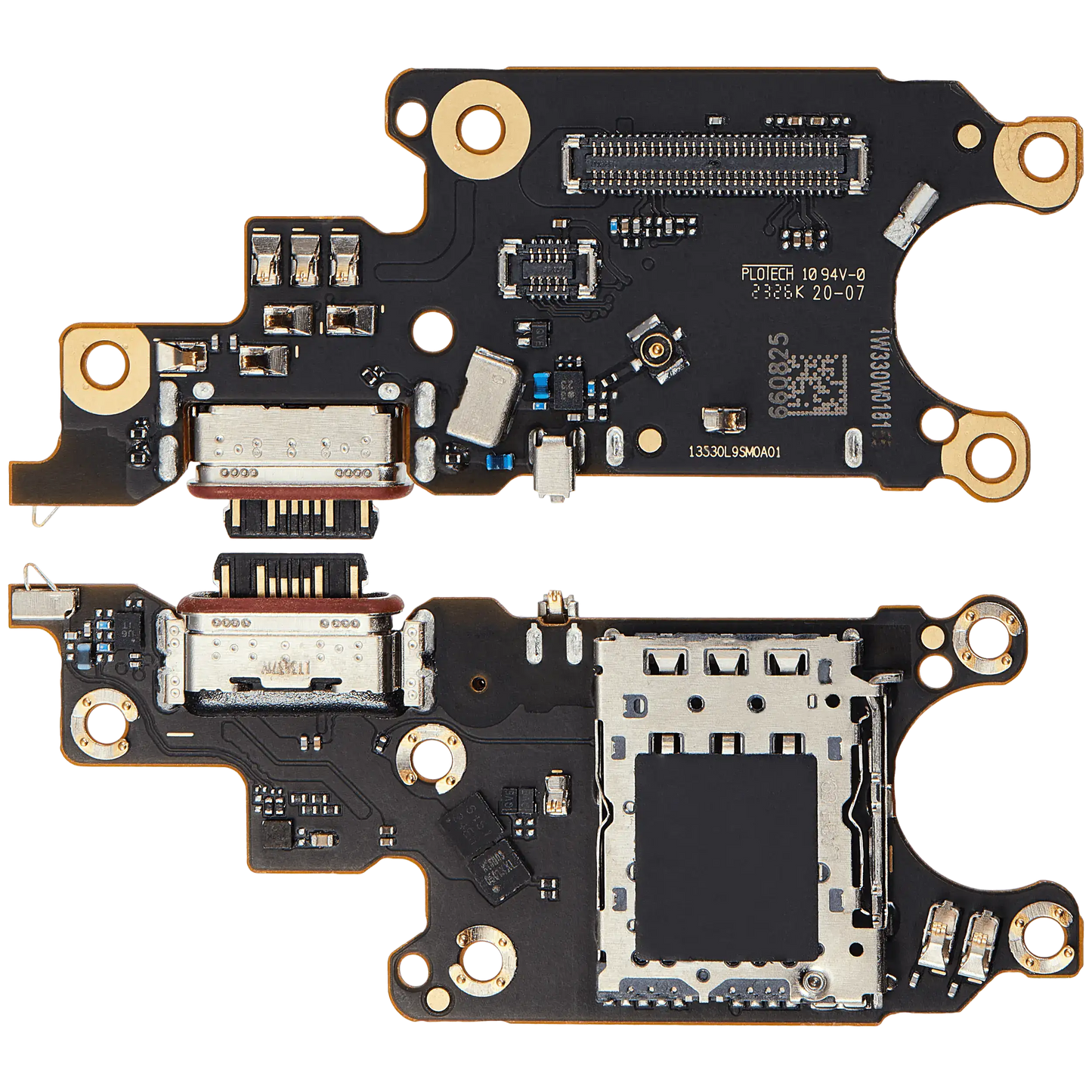 Charging Port With Board For Xiaomi 13 Lite – repair component detail view – Charging Port Replacement for phone repair
