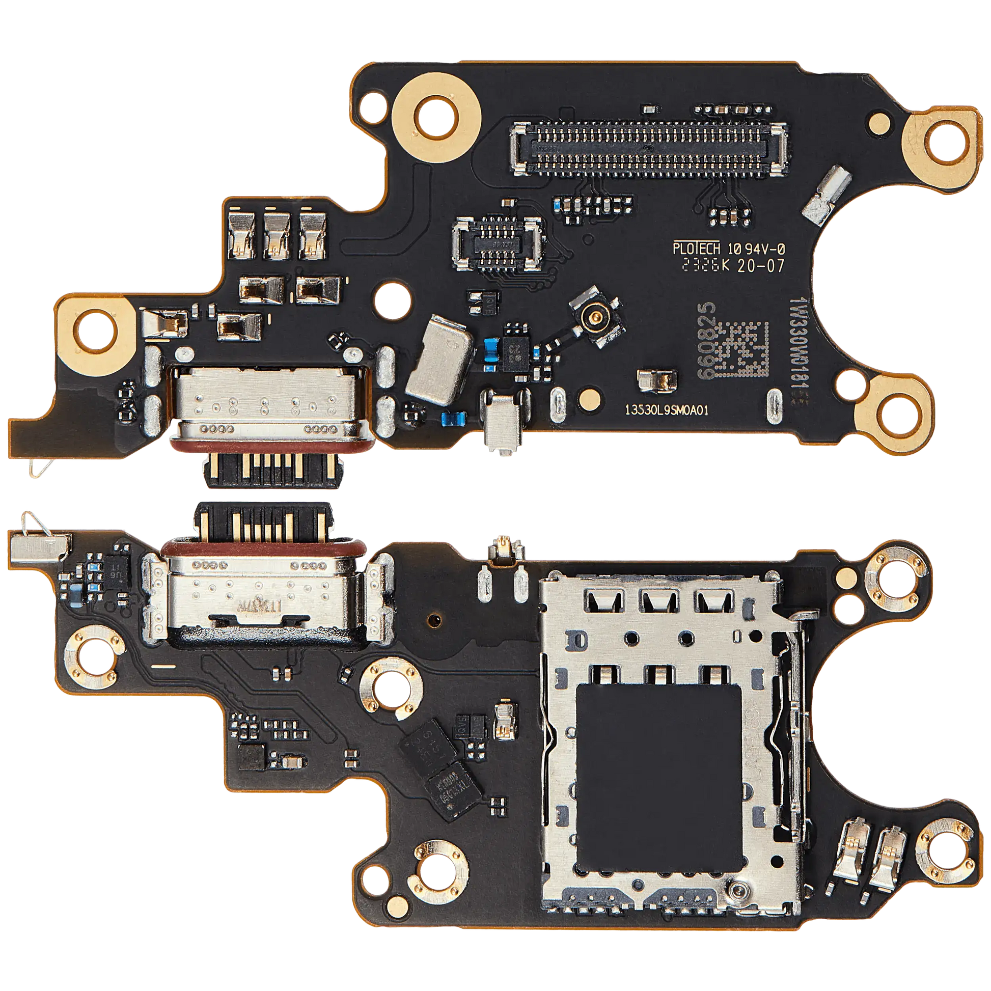 Charging Port With Board For Xiaomi 13 Lite – repair component detail view – Charging Port Replacement for phone repair