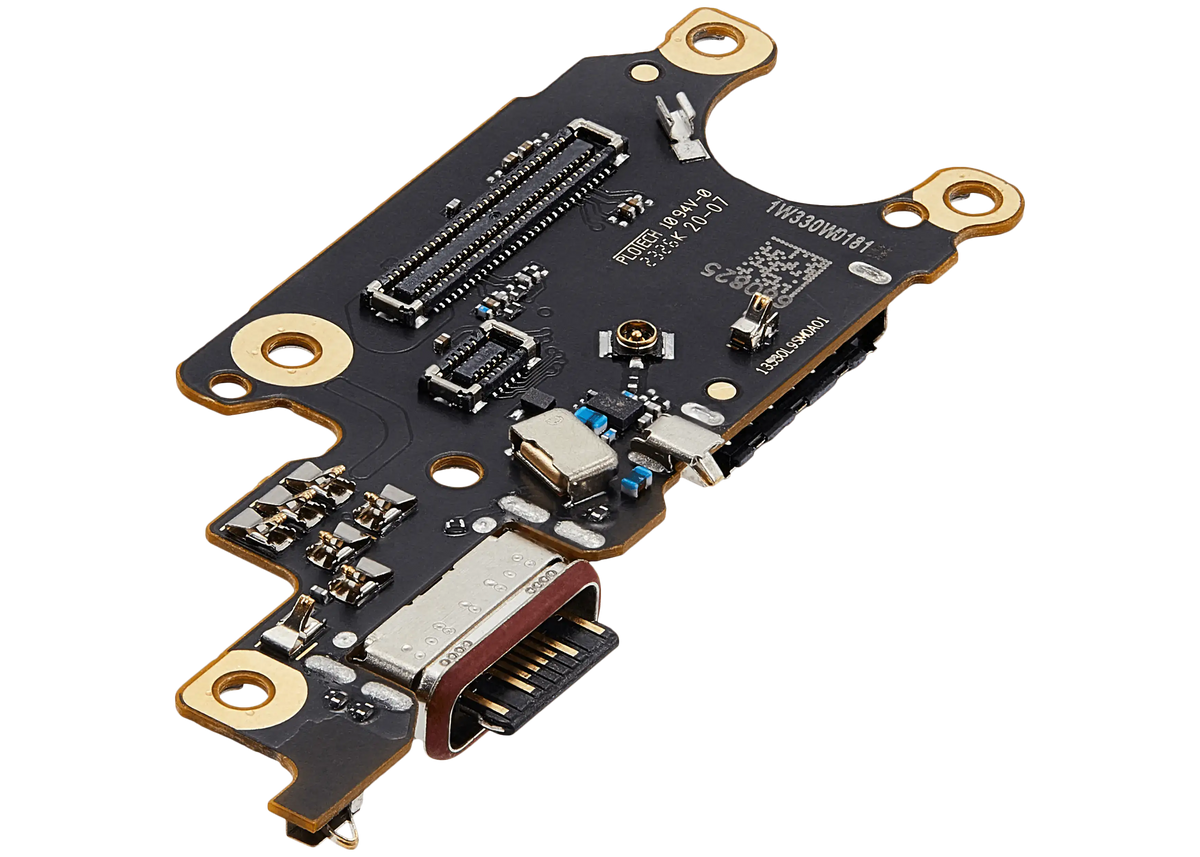Charging Port With Board For Xiaomi 13 Lite – device repair component close-up – Charging Port Replacement for phone repair