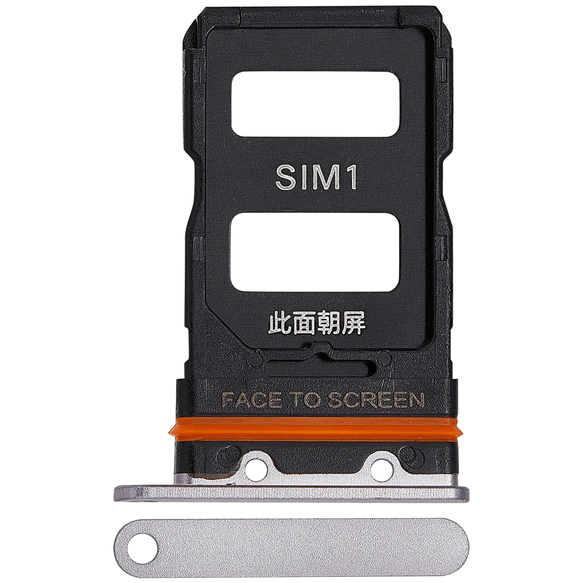 Sim Card Tray For Xiaomi 12 (Purple) – replacement part product view – SIM Tray Replacement for phone repair
