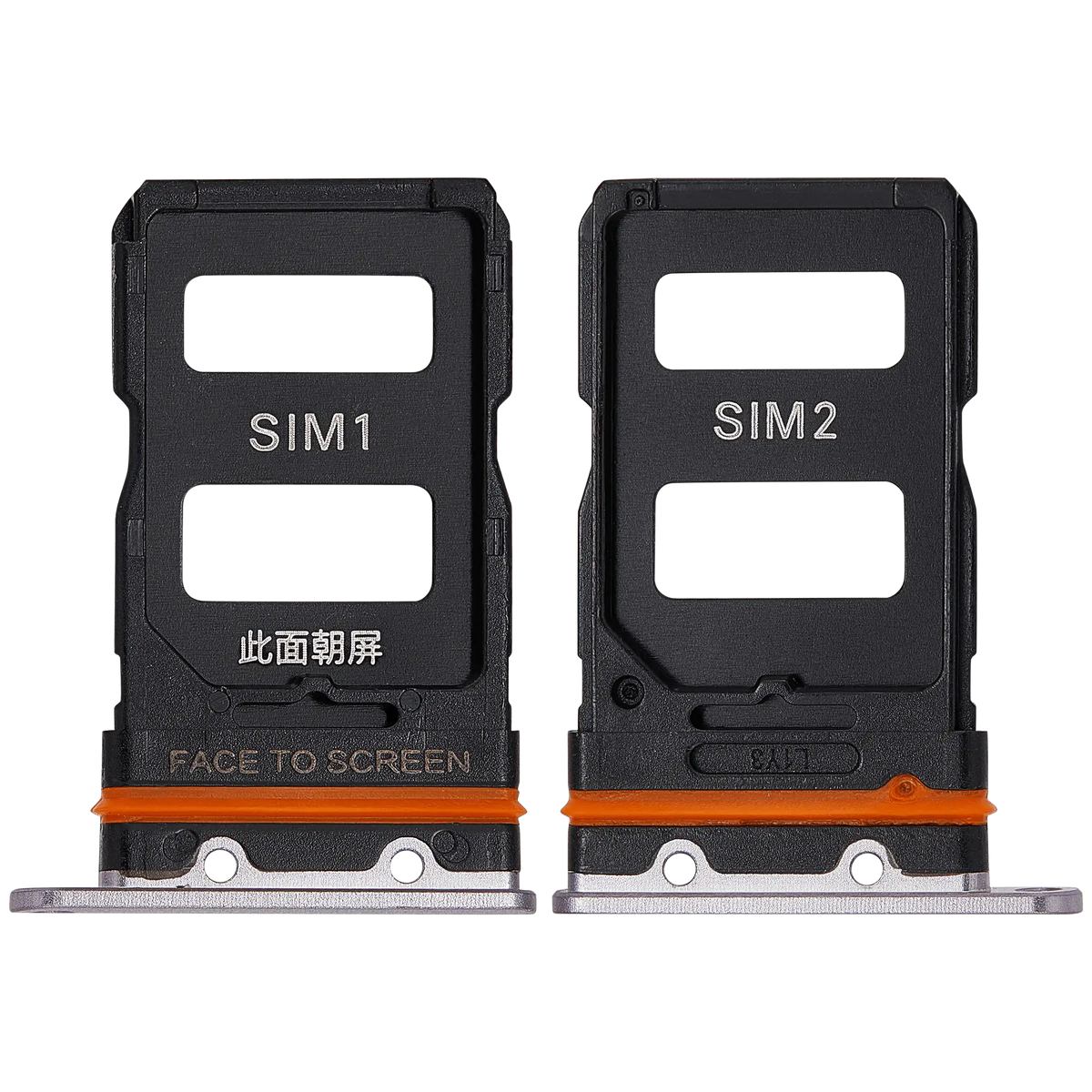 Sim Card Tray For Xiaomi 12 (Purple) – repair component detail view – SIM Tray Replacement for phone repair