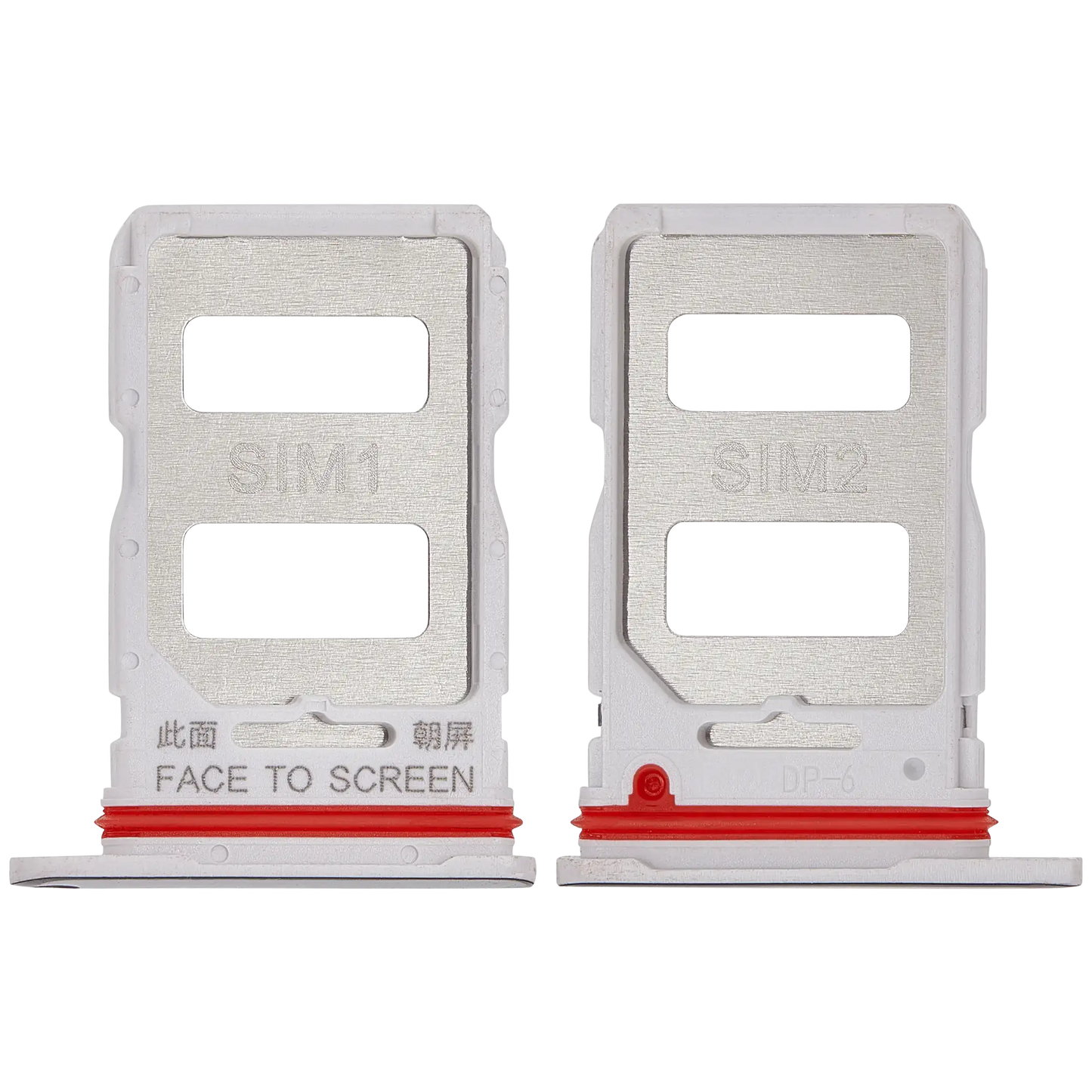 Sim Card Tray For Xiaomi 12T Pro (Silver) – repair component detail view – SIM Tray Replacement for phone repair