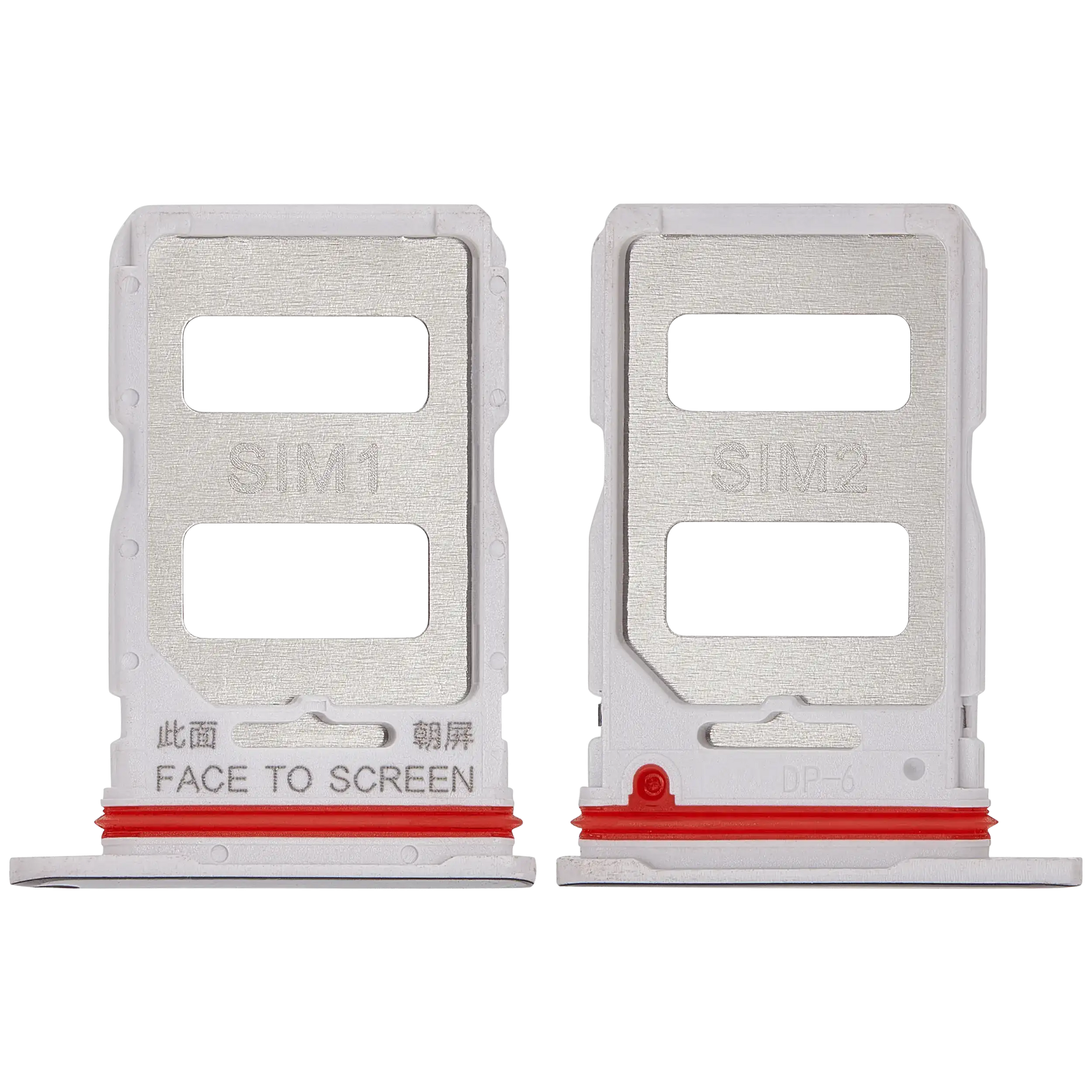 Sim Card Tray For Xiaomi 12T Pro (Silver) – repair component detail view – SIM Tray Replacement for phone repair