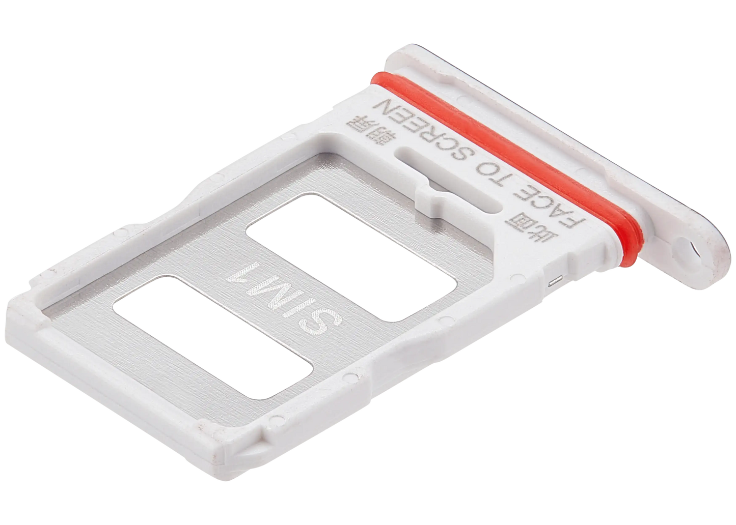 Sim Card Tray For Xiaomi 12T Pro (Blue) – device repair component close-up – SIM Tray Replacement for phone repair