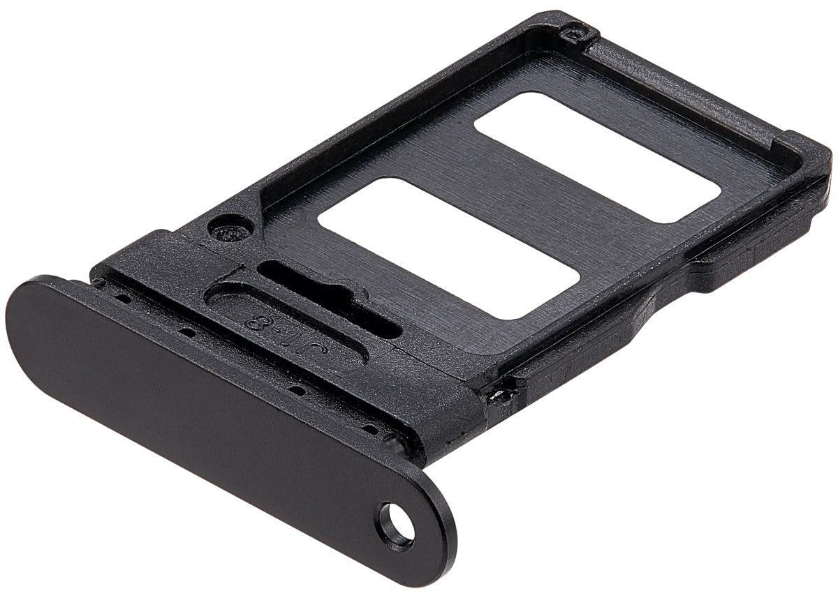 Sim Card Tray For Xiaomi 12S Ultra (Black) – replacement component detailed view – SIM Tray Replacement for phone repair