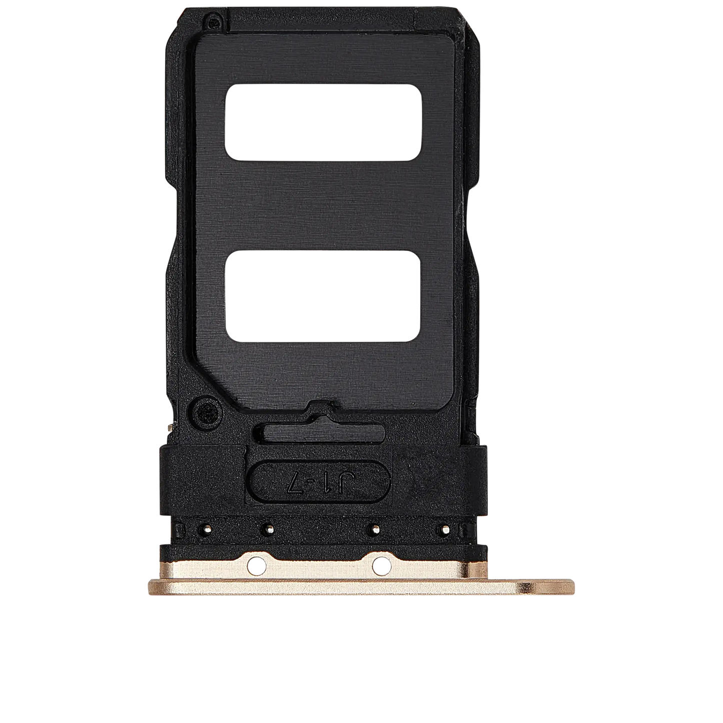 Sim Card Tray For Xiaomi 12S Ultra (Gold) – mobile phone part alternate view – SIM Tray Replacement for phone repair