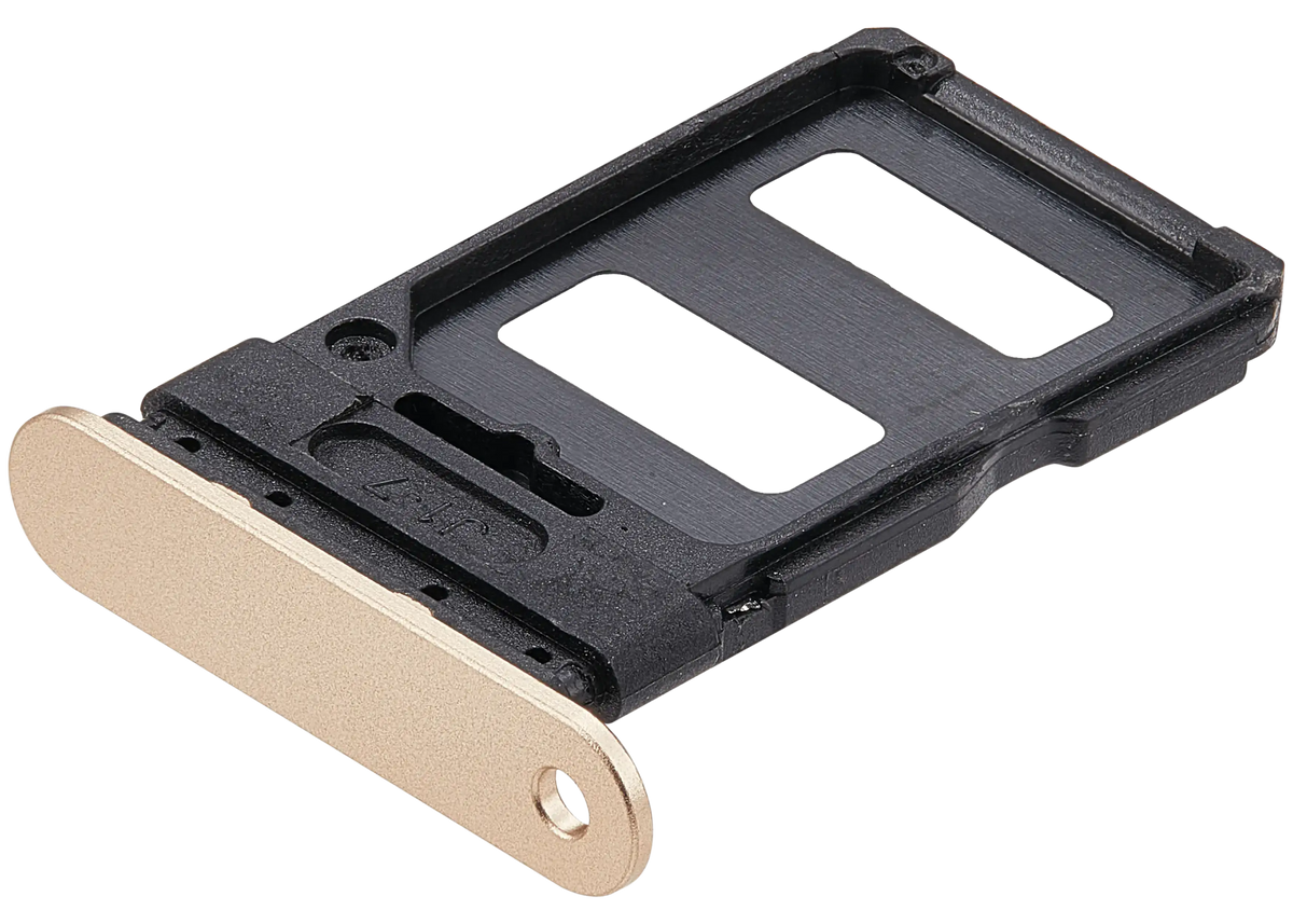 Sim Card Tray For Xiaomi 12S Ultra (Gold) – replacement component detailed view – SIM Tray Replacement for phone repair