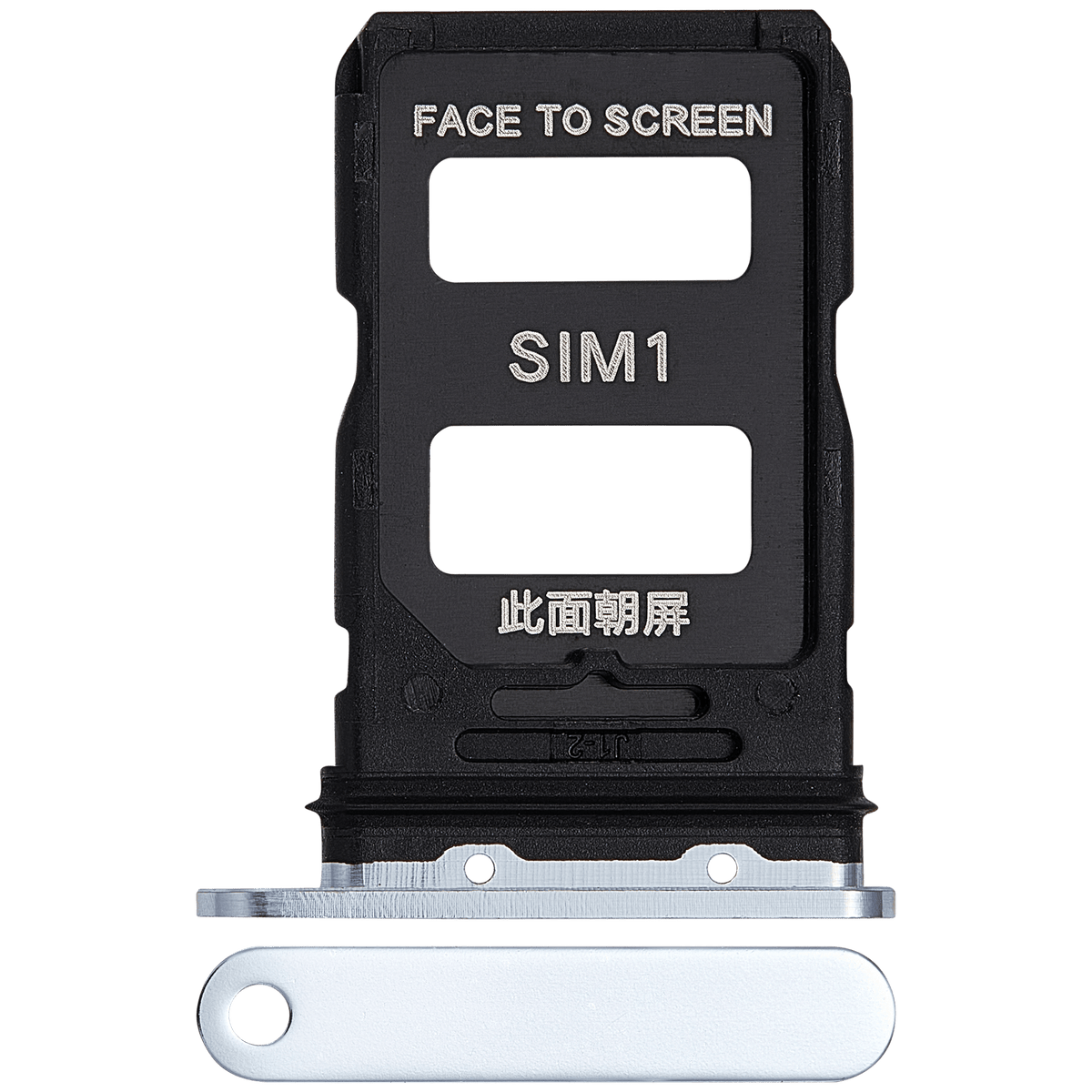 Sim Card Tray For Xiaomi 13 (Black) – replacement part product view – SIM Tray Replacement for phone repair