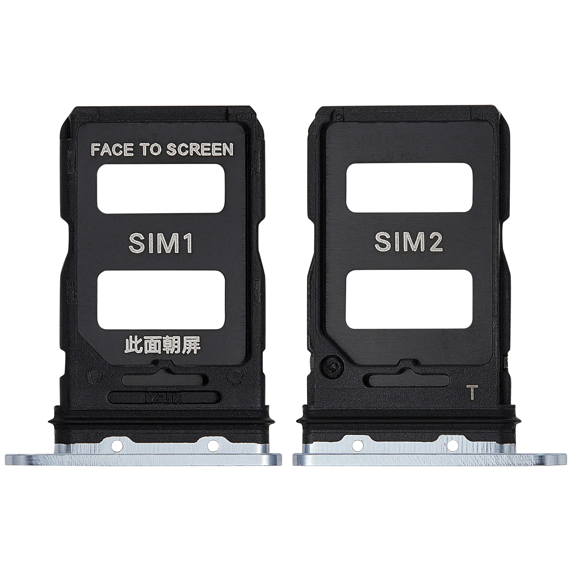 Sim Card Tray For Xiaomi 13 (Black) – repair component detail view – SIM Tray Replacement for phone repair