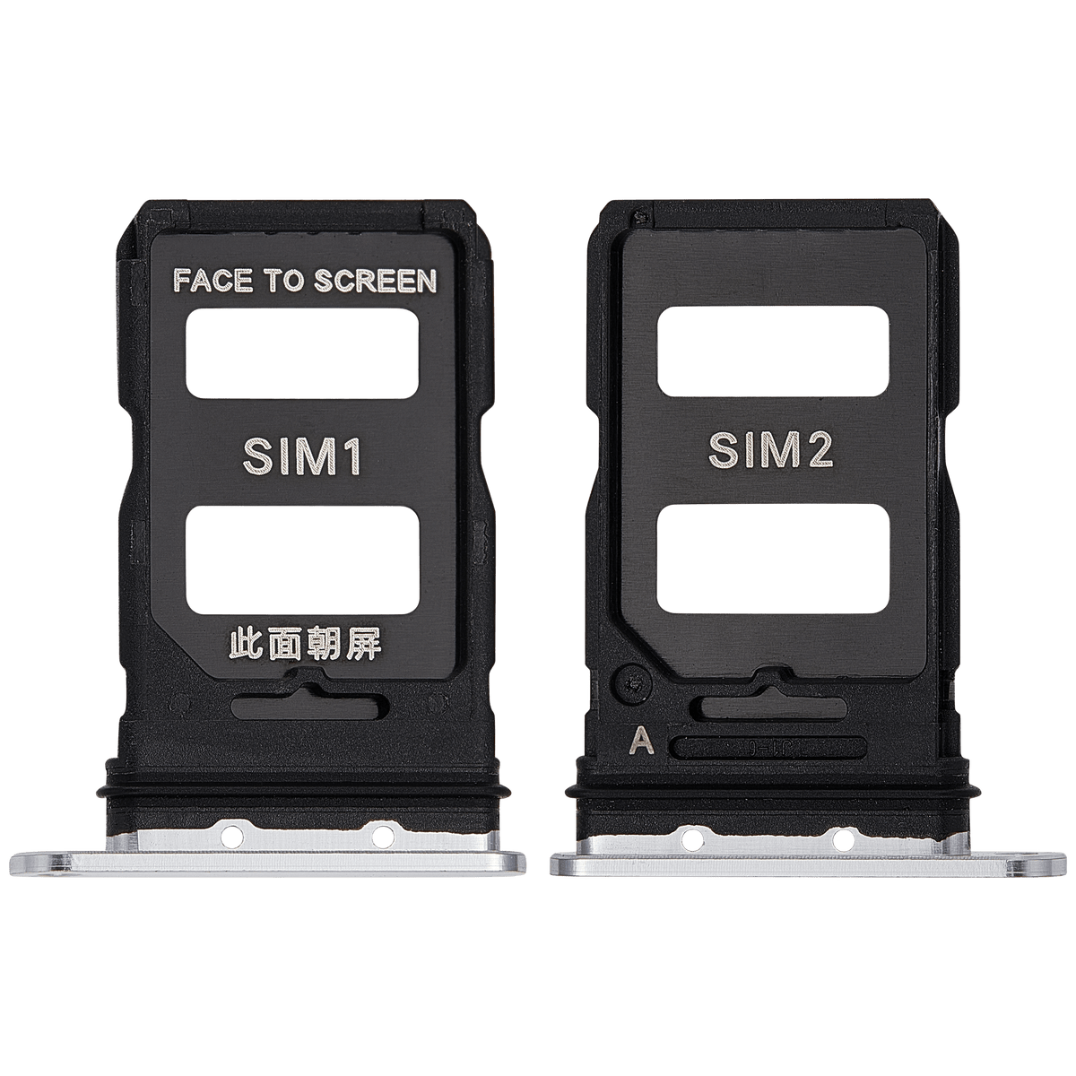 Sim Card Tray For Xiaomi 13 (White) – repair component detail view – SIM Tray Replacement for phone repair