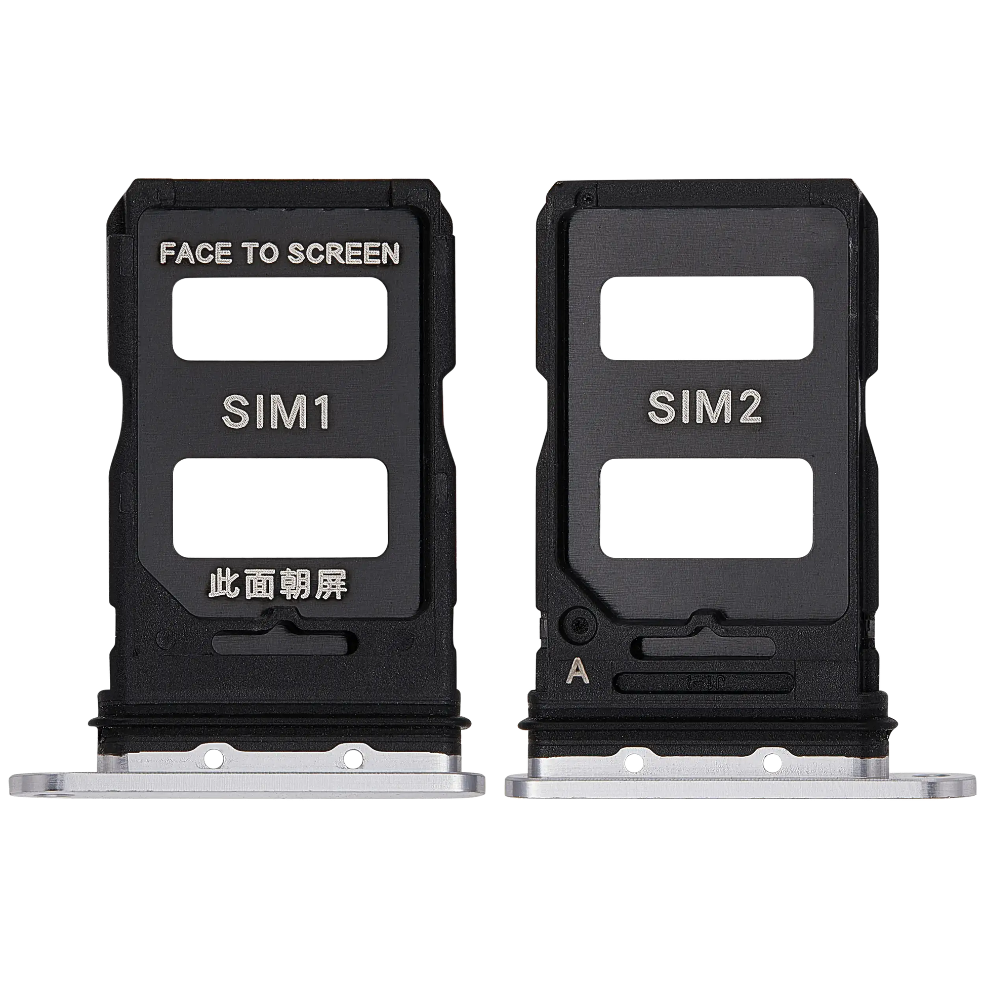 Sim Card Tray For Xiaomi 13 Pro (Ceramic White) – repair component detail view – SIM Tray Replacement for phone repair