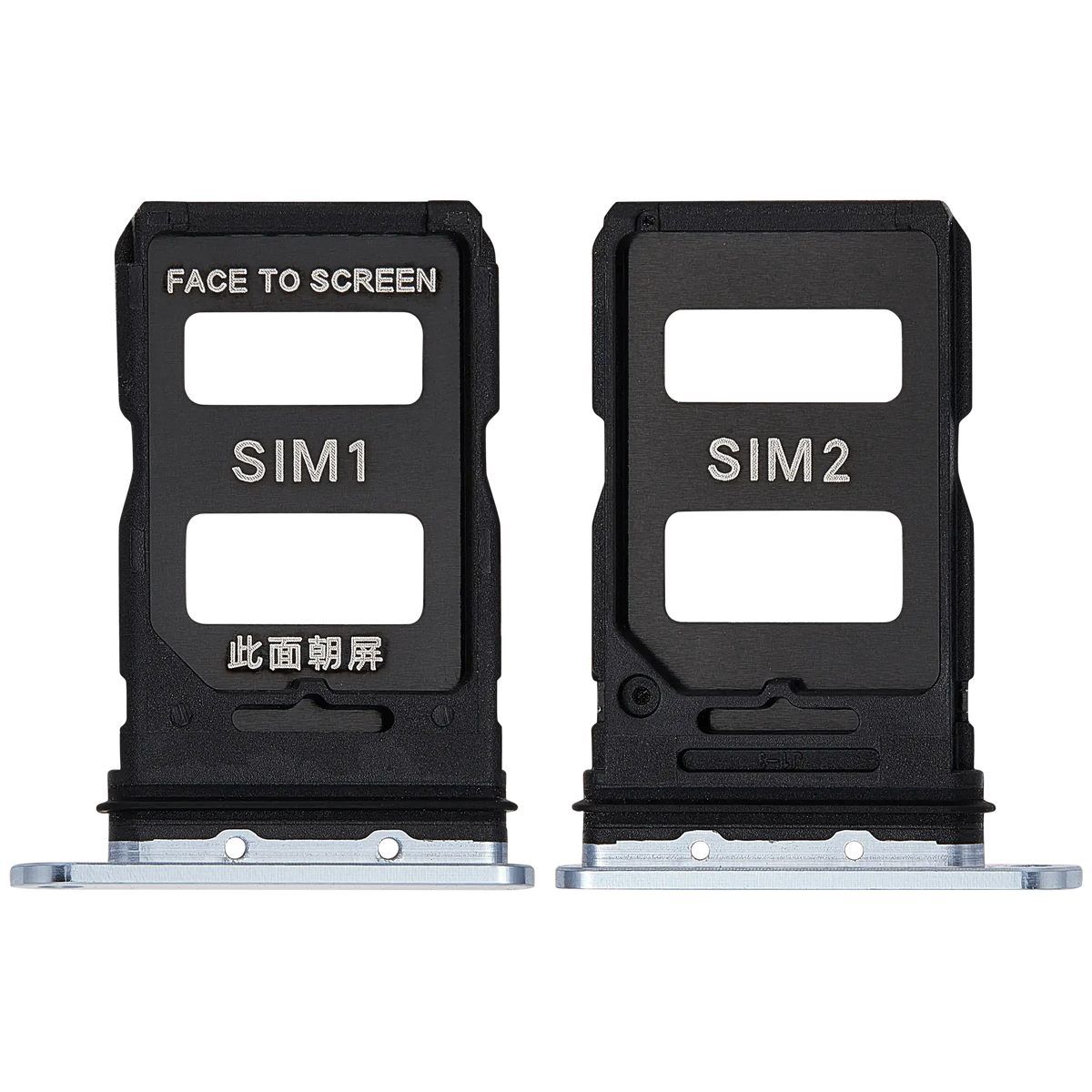 Sim Card Tray For Xiaomi 13 Pro (Mountain Blue) – repair component detail view – SIM Tray Replacement for phone repair