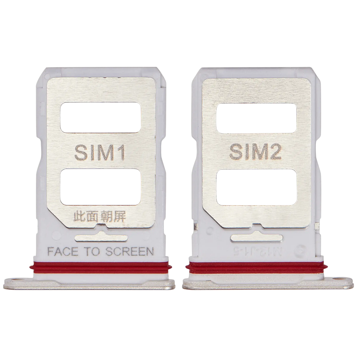 Sim Card Tray For Xiaomi 13T / 13T Pro (Gold) – repair component detail view – SIM Tray Replacement for phone repair