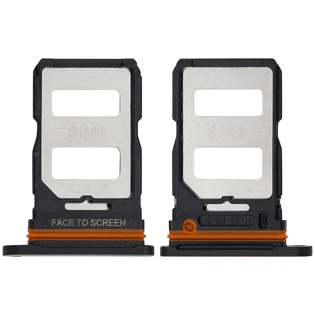 Sim Card Tray For Xiaomi 13 Lite (Black) – repair component detail view – SIM Tray Replacement for phone repair