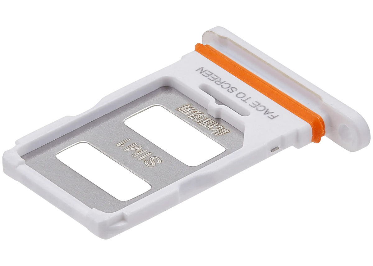 Sim Card Tray For Xiaomi 13 Lite (Lite Blue) – device repair component close-up – SIM Tray Replacement for phone repair