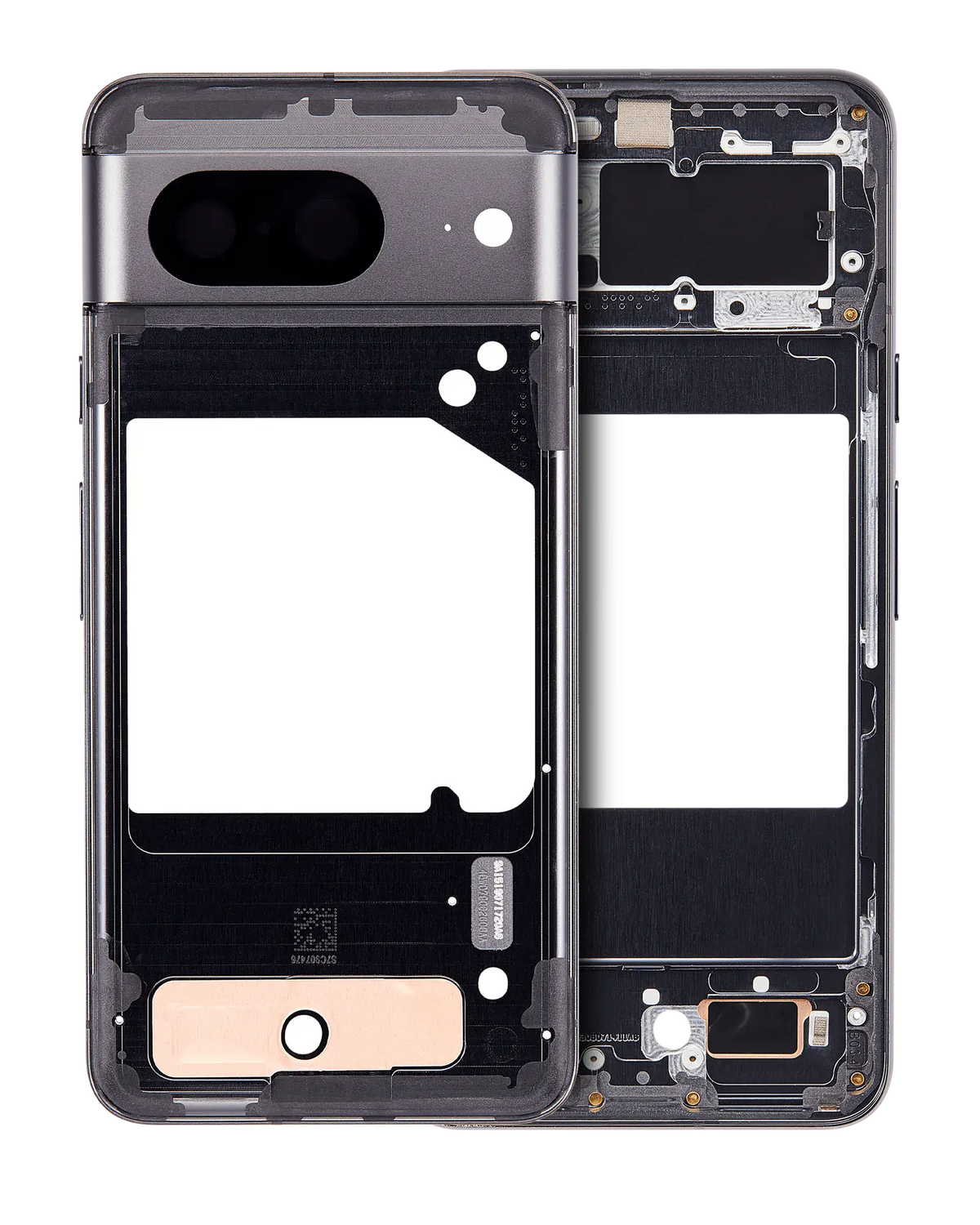 Mid-Frame Housing For Google Pixel 8 (Obsidian) - replacement part product view