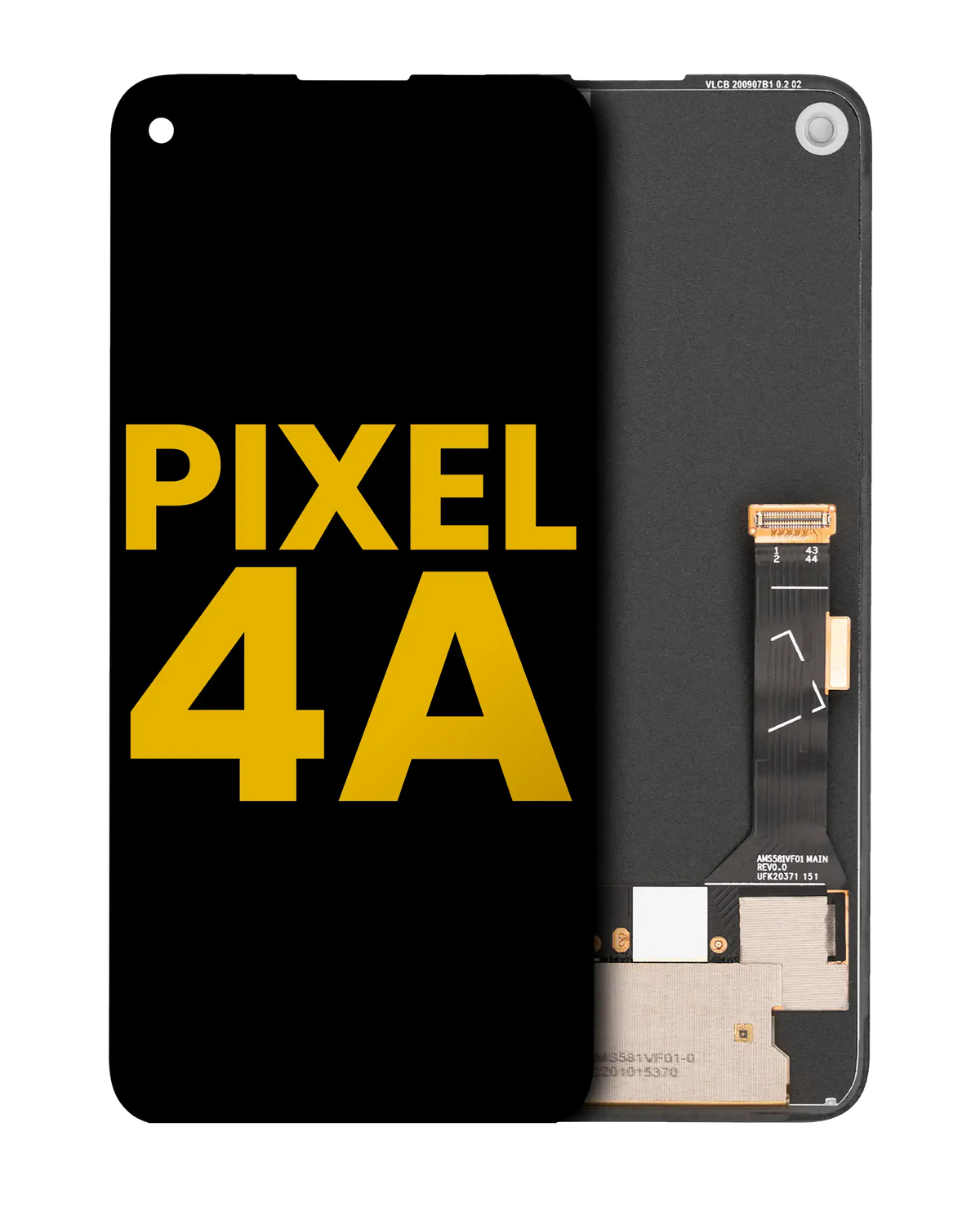 OLED Assembly Without Frame For Google Pixel 4a (Refurbished) (All Colors) - replacement part product view