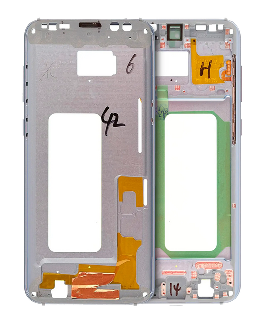 Mid-Frame Housing For Samsung Galaxy S8 Plus (With Small Parts) (Coral Blue)