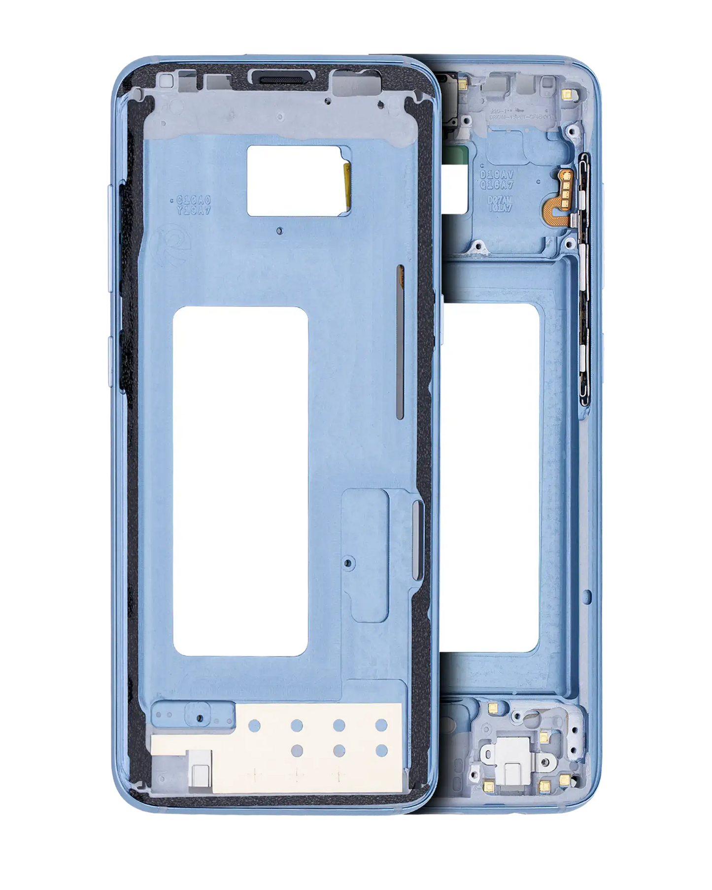 Mid-Frame Housing For Samsung Galaxy S8 (With Small Parts) (Coral Blue)