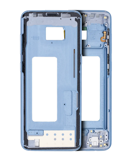 Mid-Frame Housing For Samsung Galaxy S8 (With Small Parts) (Coral Blue)