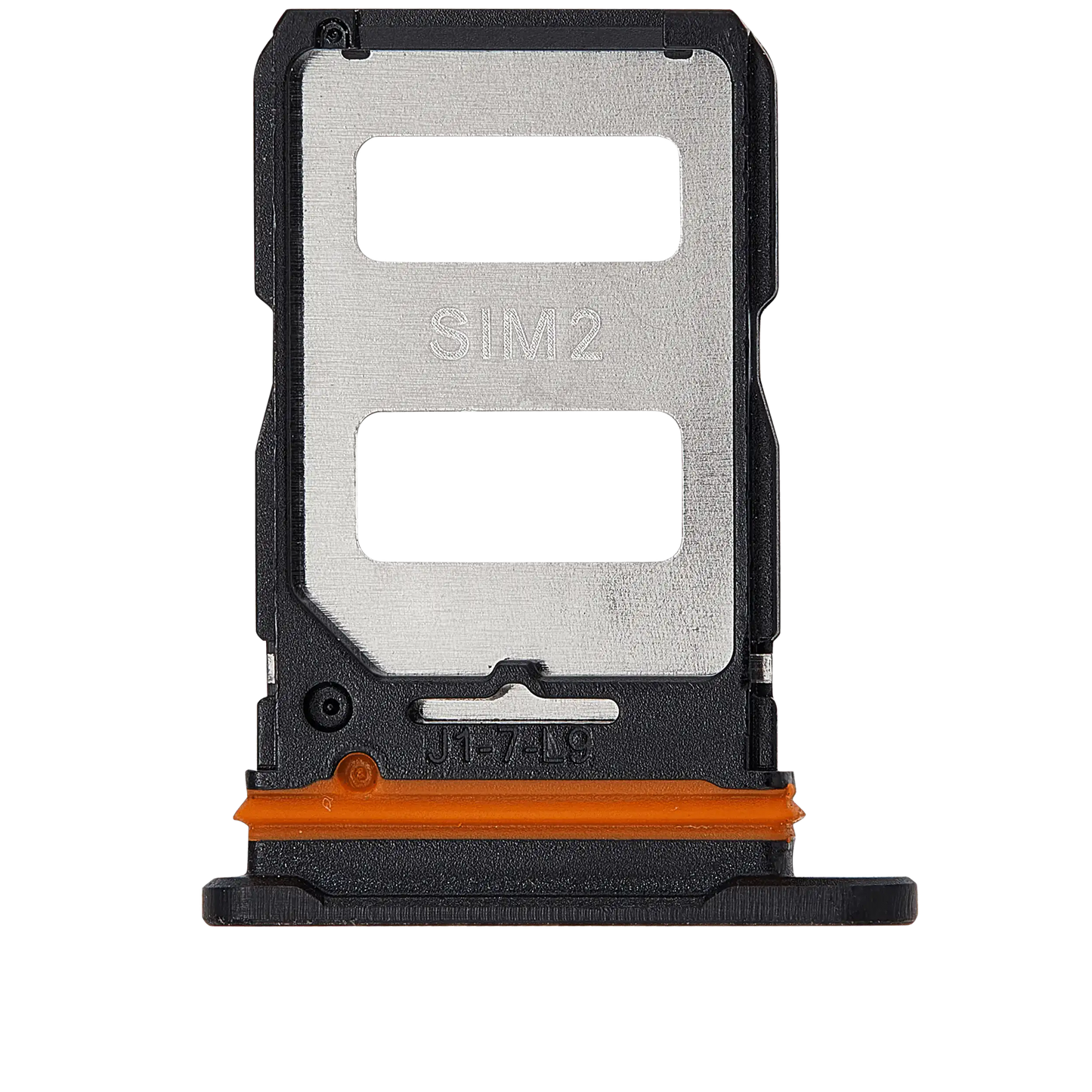 Sim Card Tray For Xiaomi 12 Lite (Black) – mobile phone part alternate view – SIM Tray Replacement for phone repair