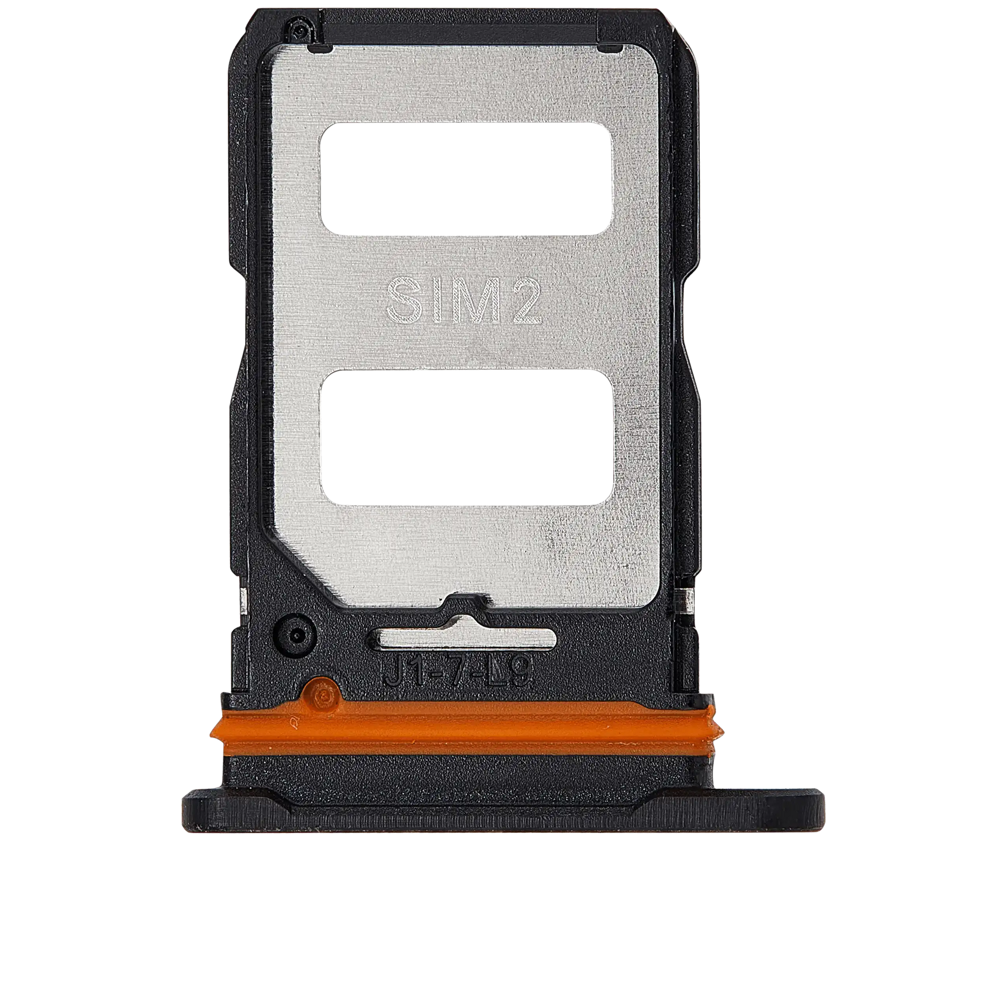 Sim Card Tray For Xiaomi 12 Lite (Black) – mobile phone part alternate view – SIM Tray Replacement for phone repair